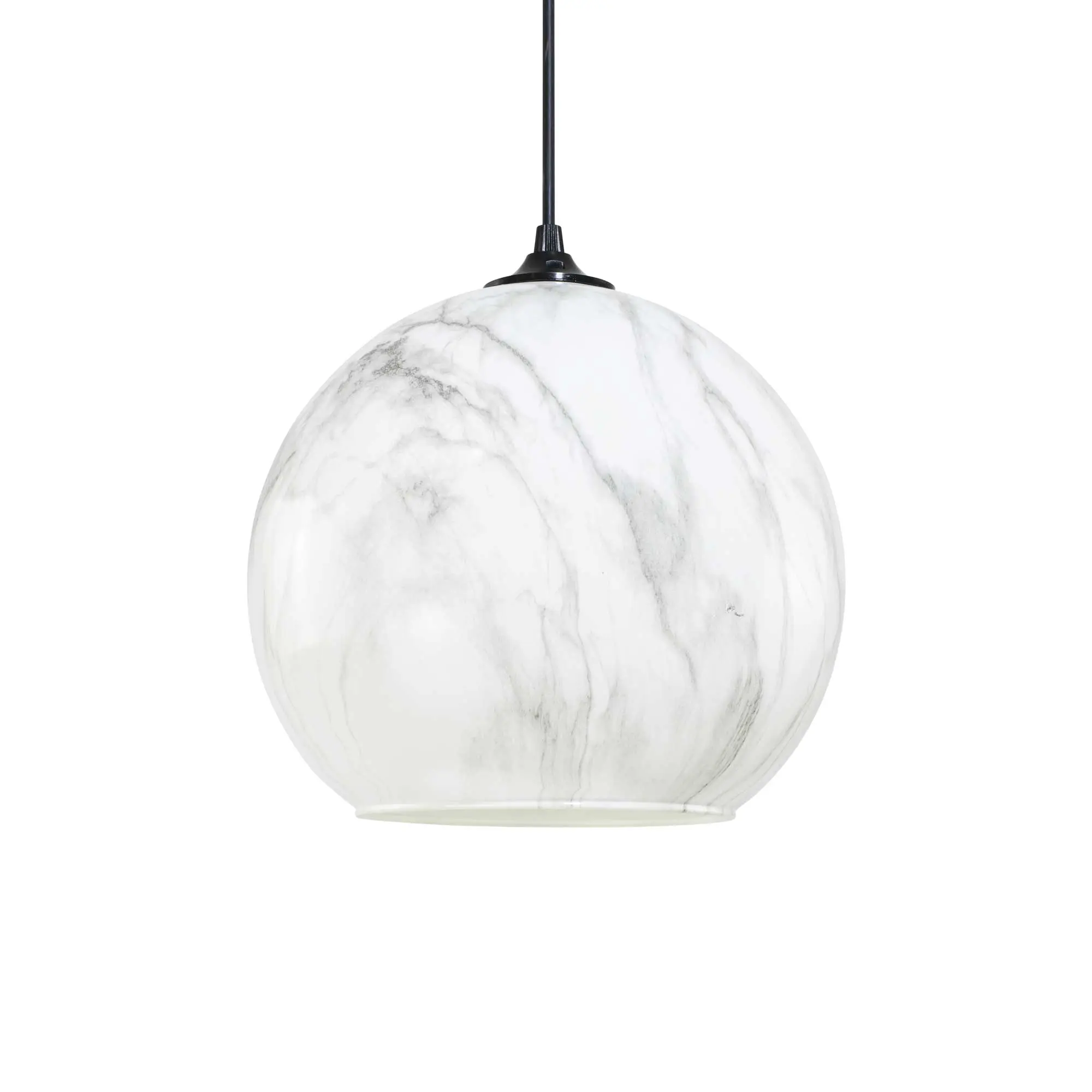 Carras GM marble-effect glass pendant light