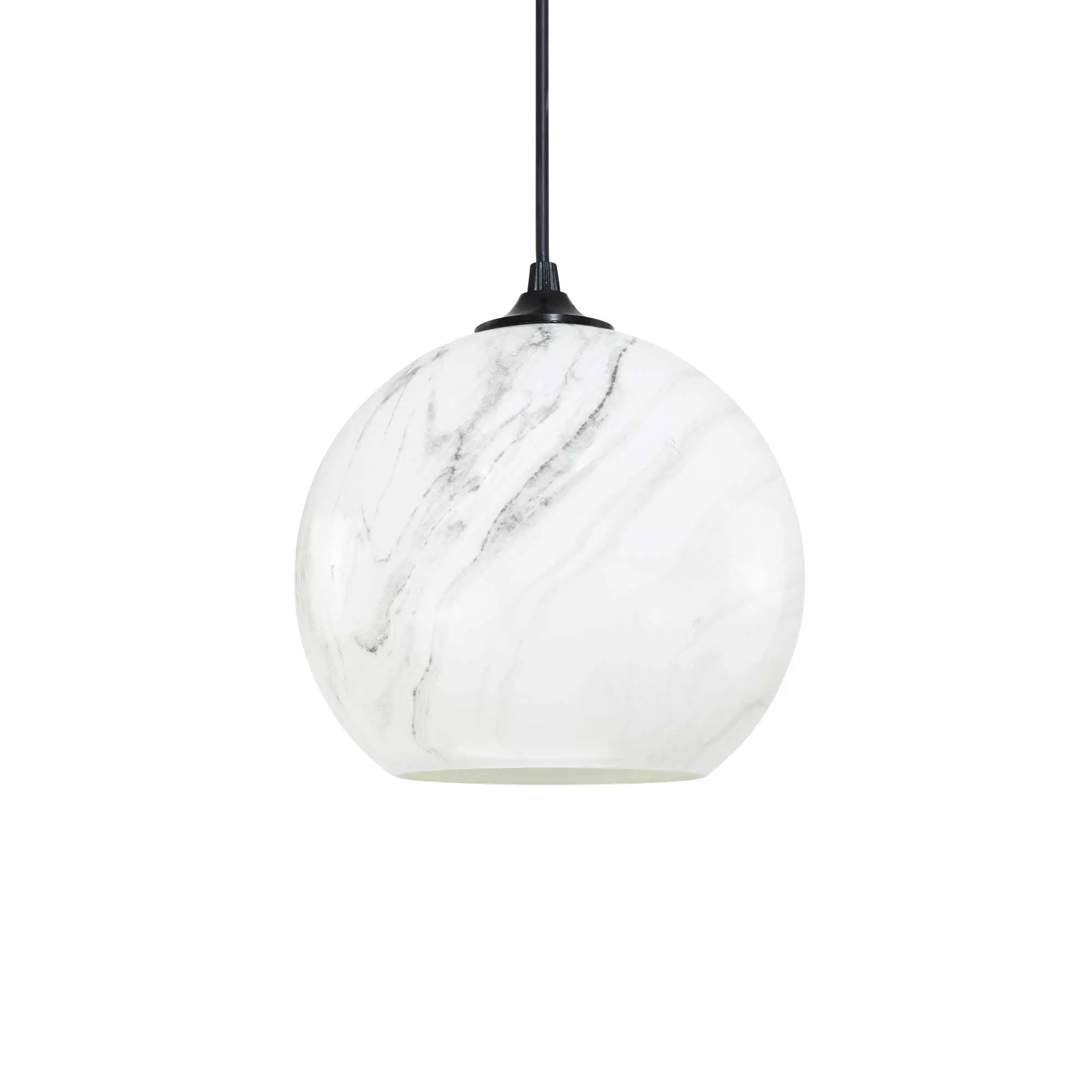 Carras PM marble-effect glass pendant light
