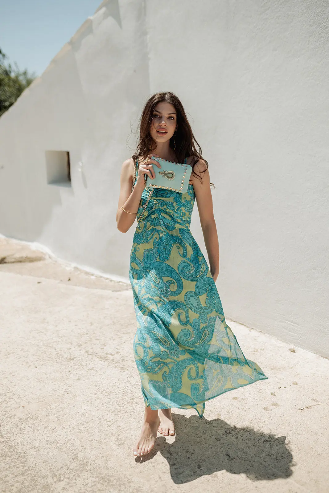 JOYA CROSSBODY AQUA