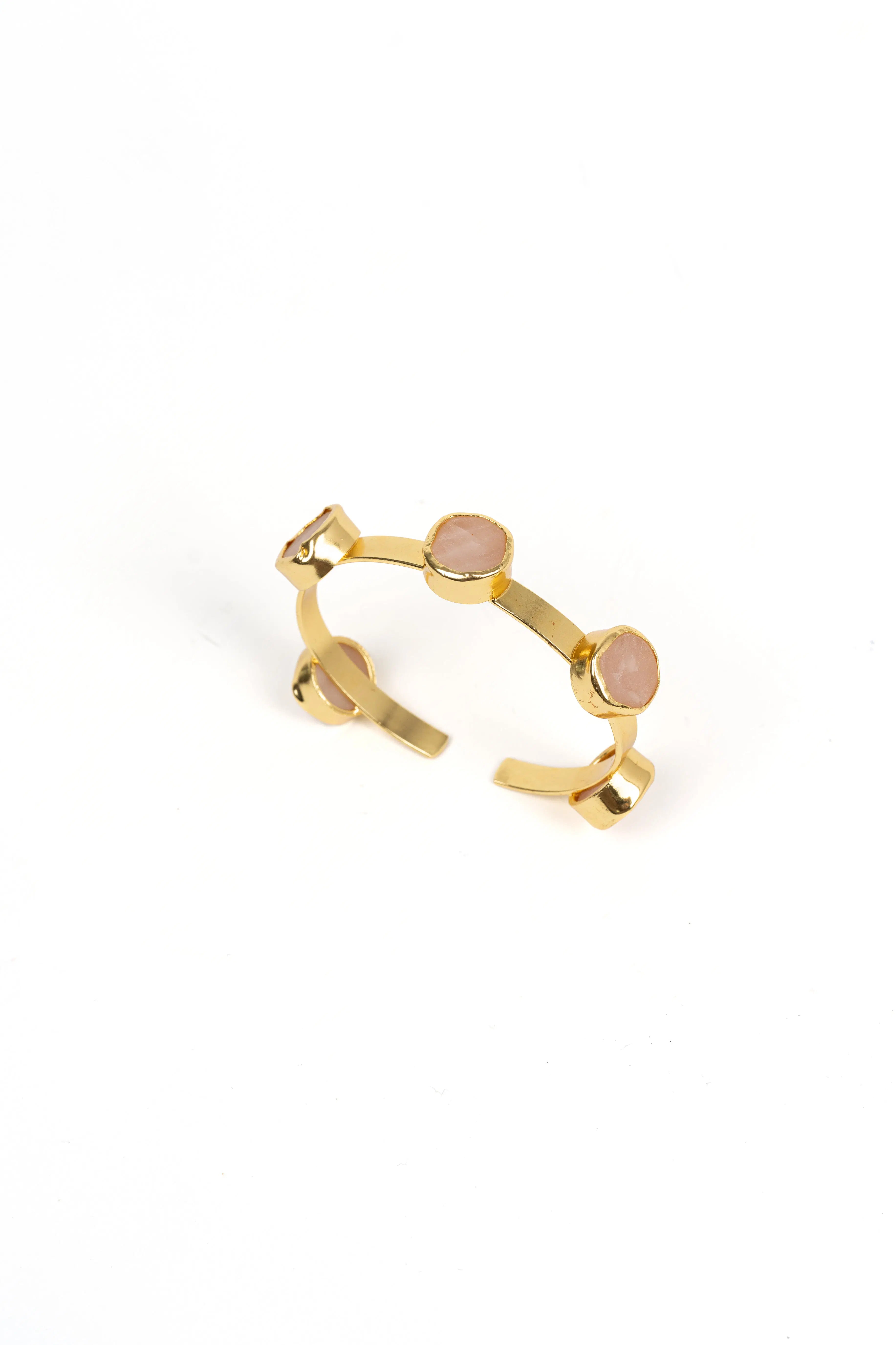 Brazalete Cinco Piedras Rosa