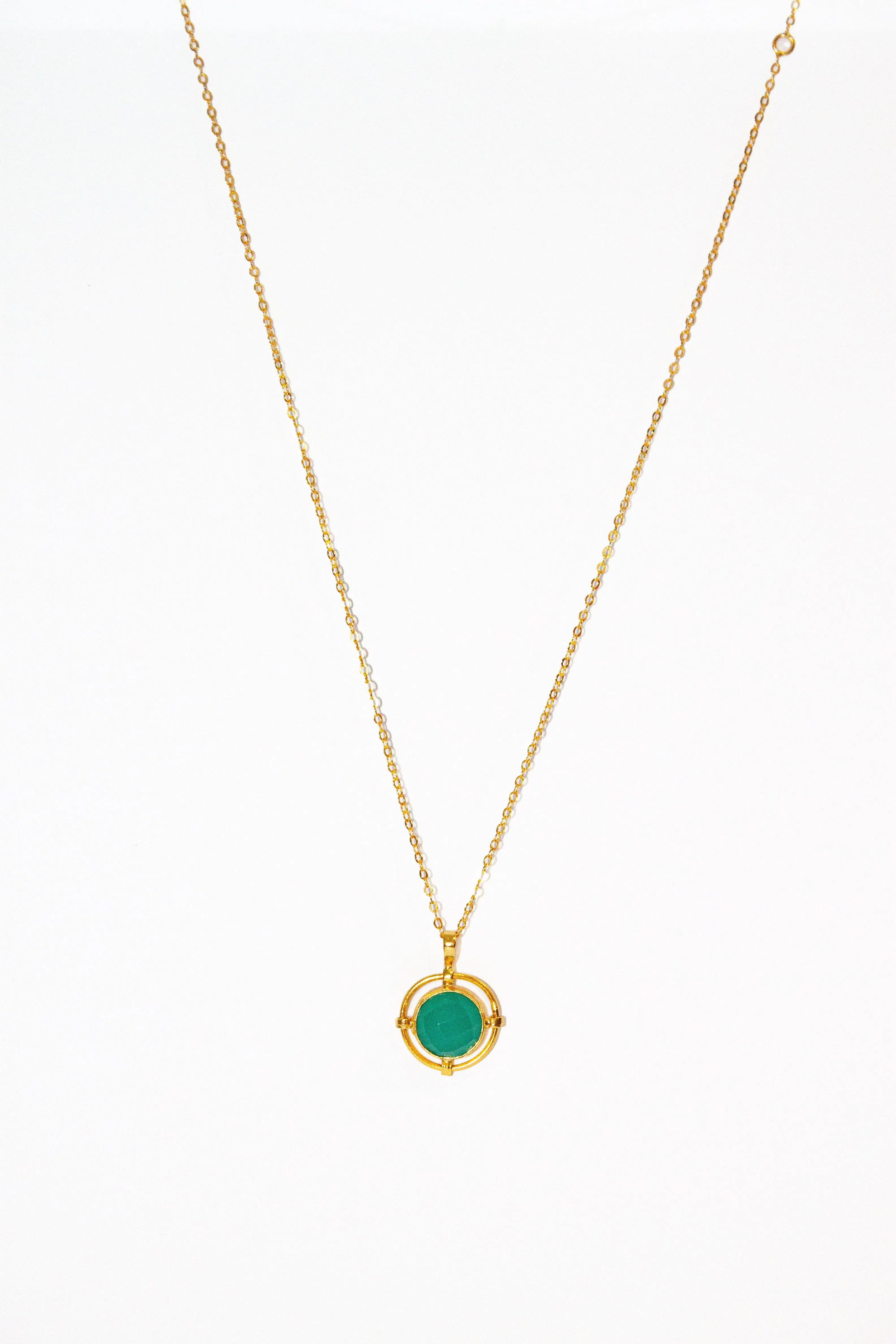 COLLAR PIEDRA TURQUESA