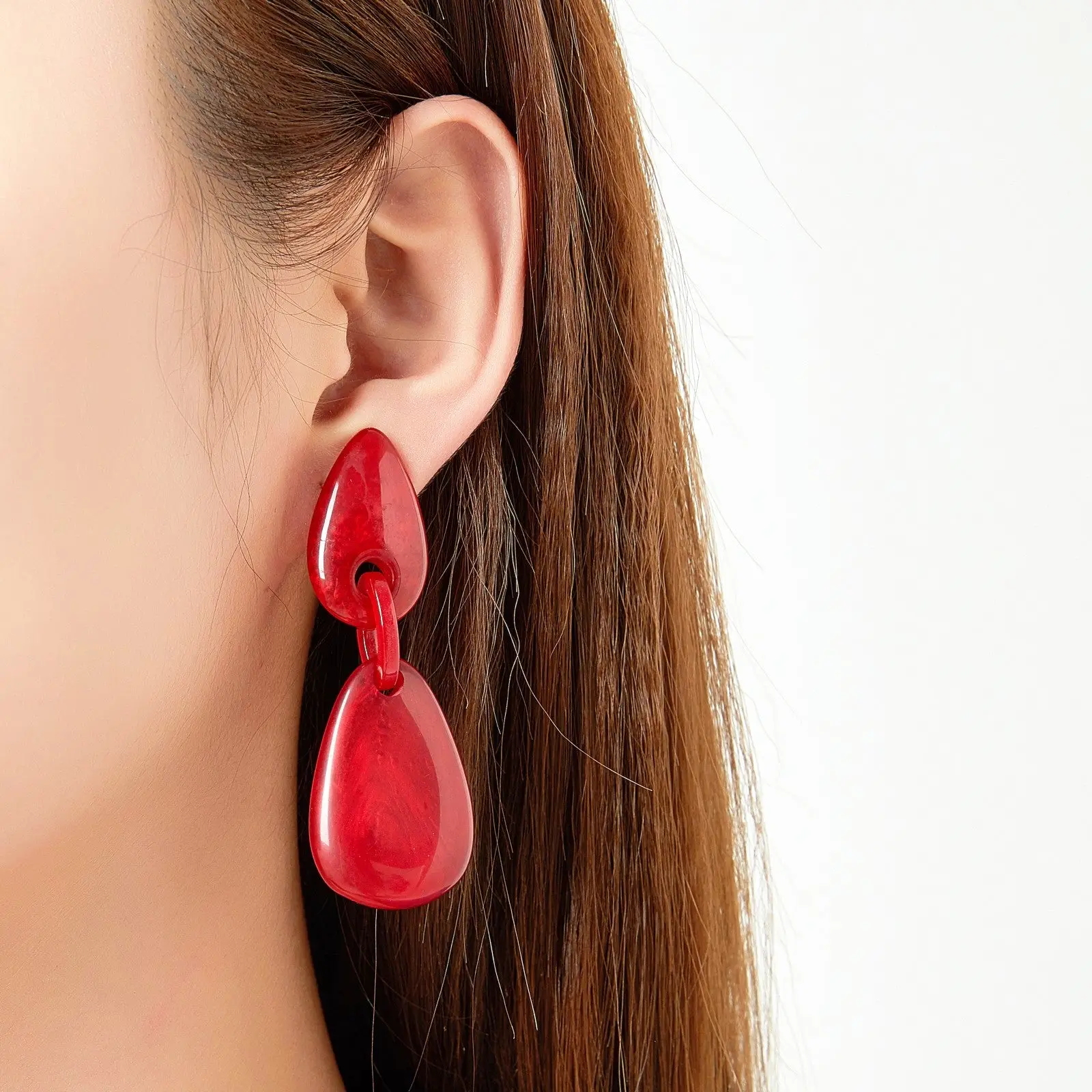 Boucle d'oreille clip Euphemia