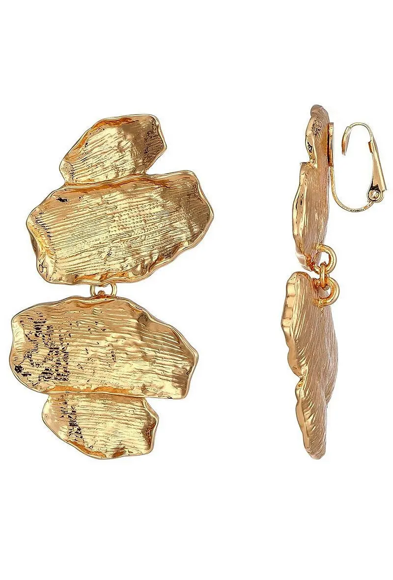 Boucle d'oreille clip Heida