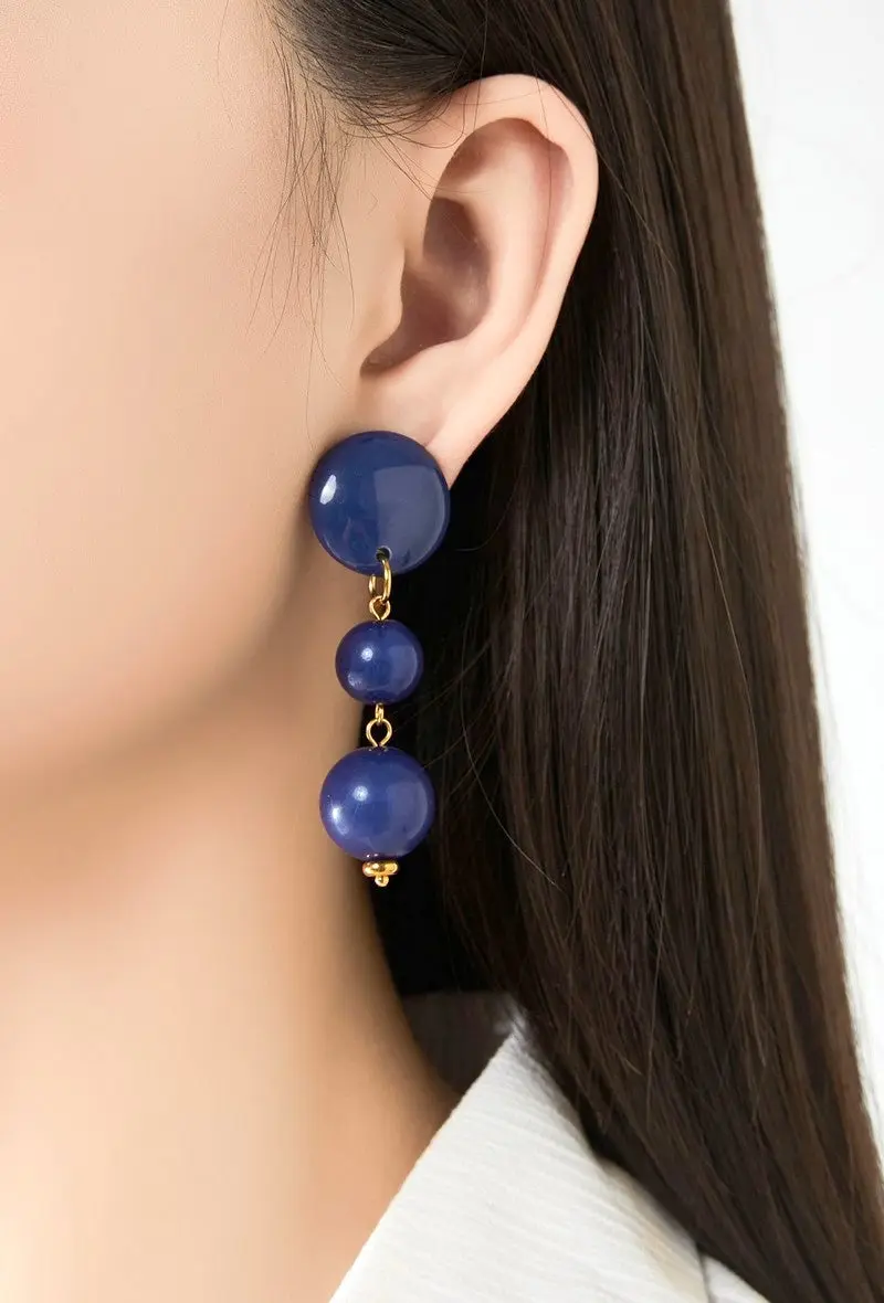 Boucle d'oreille clip Ursila