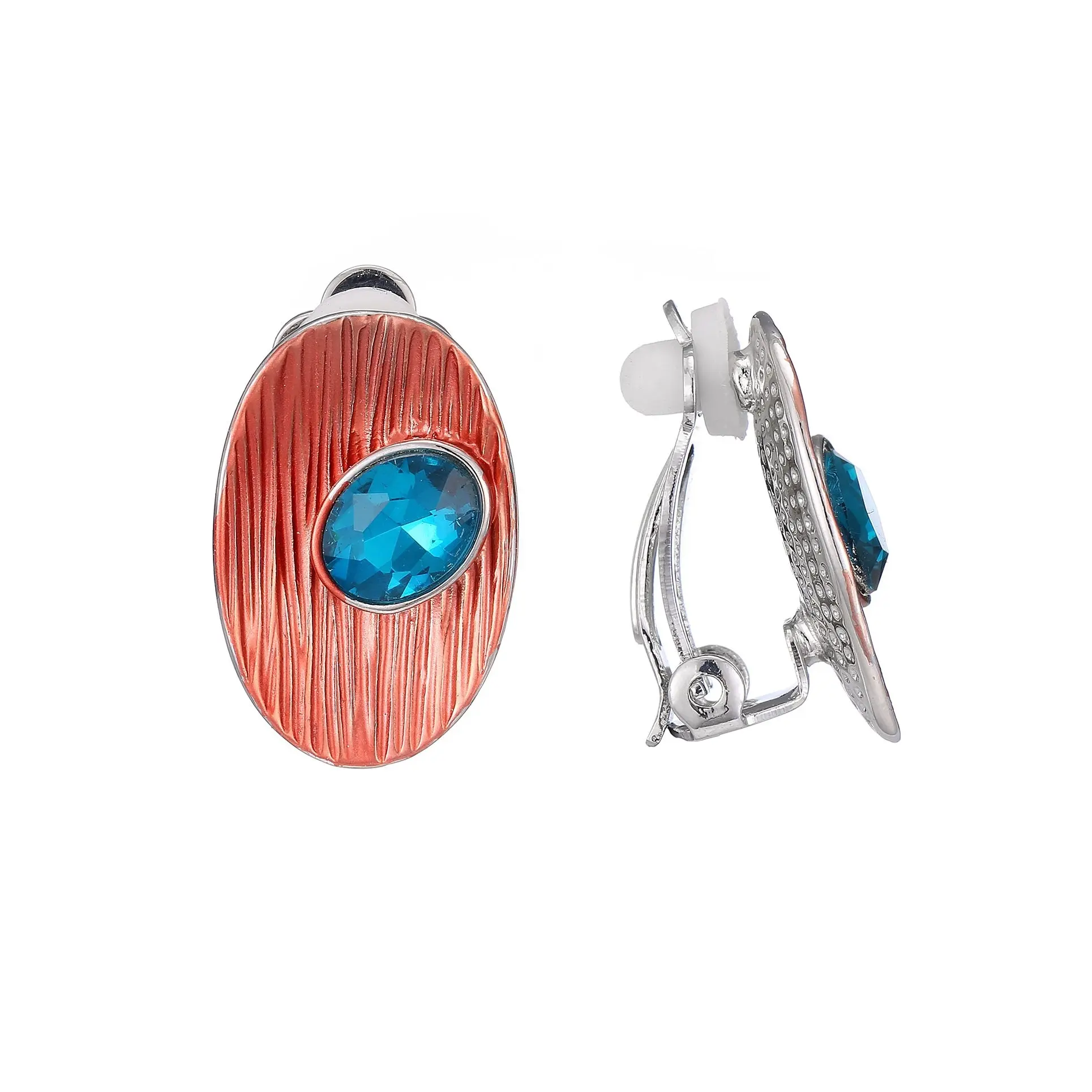 Boucle d'oreille clip Franceline