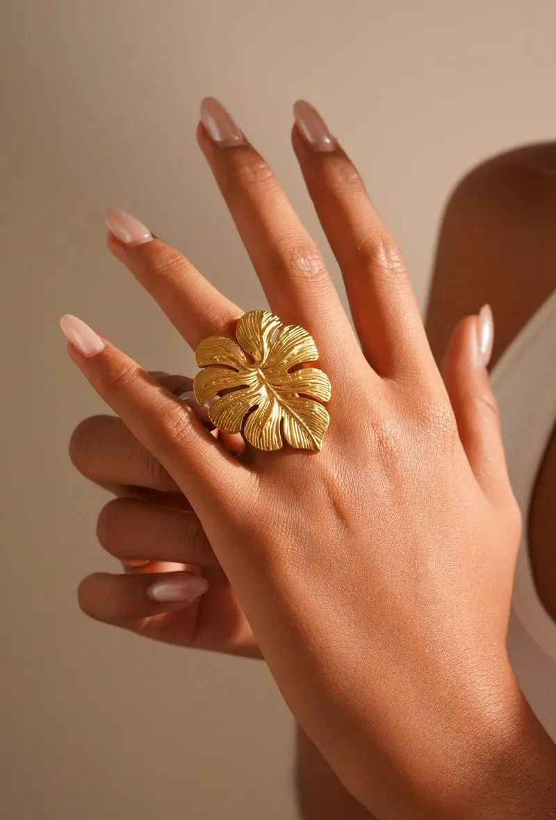 Bague Acier réglable Yesenia