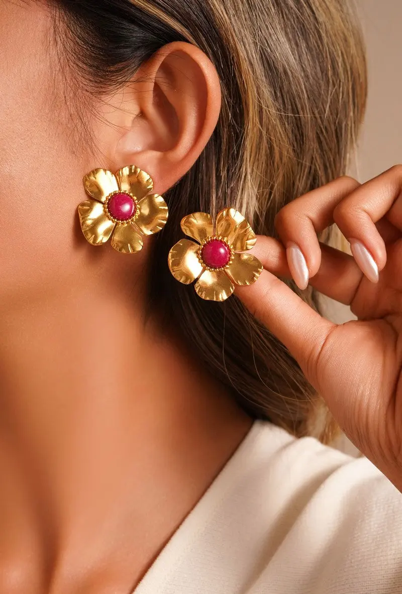 Boucle d'oreille clip Yarona