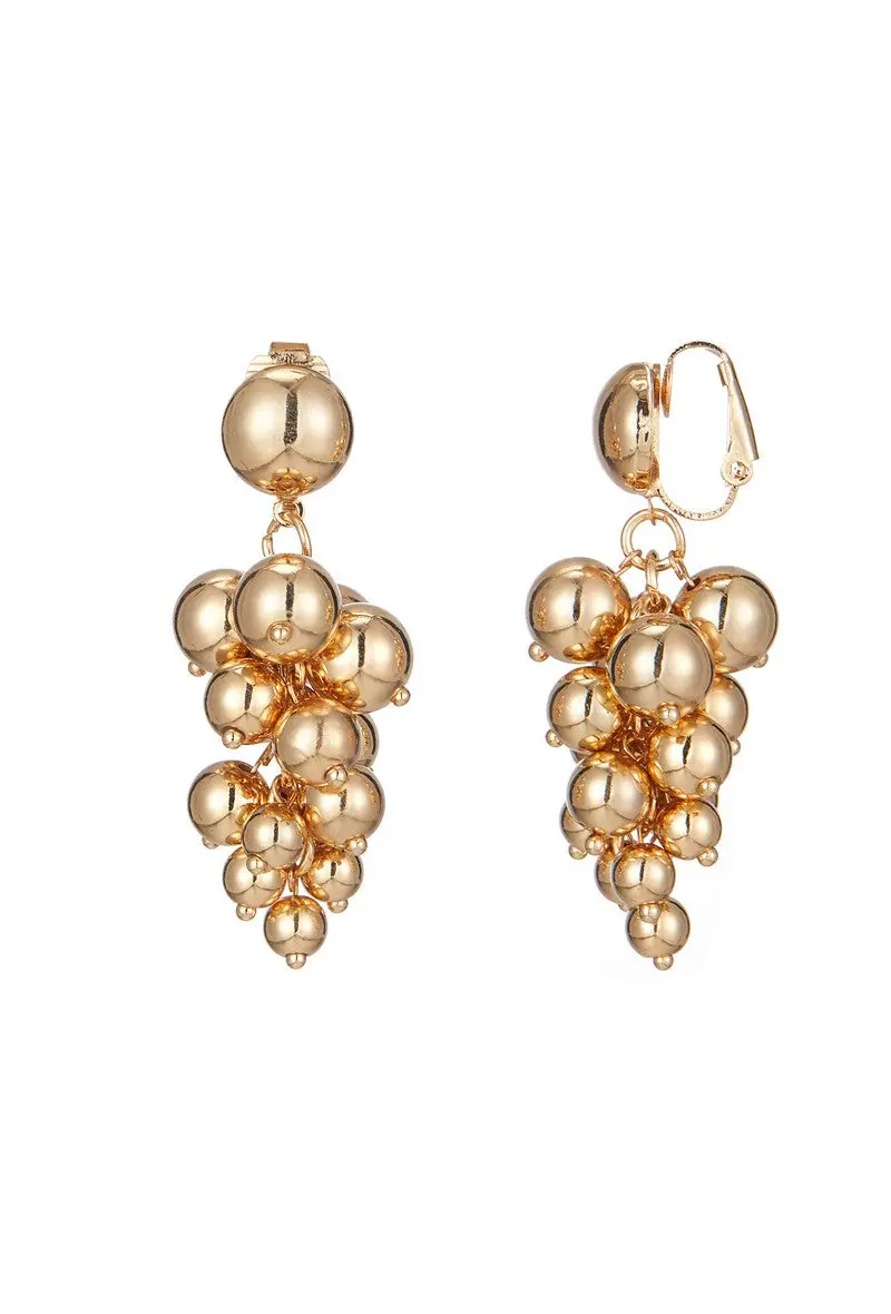 Boucle d'oreille clip Wibke