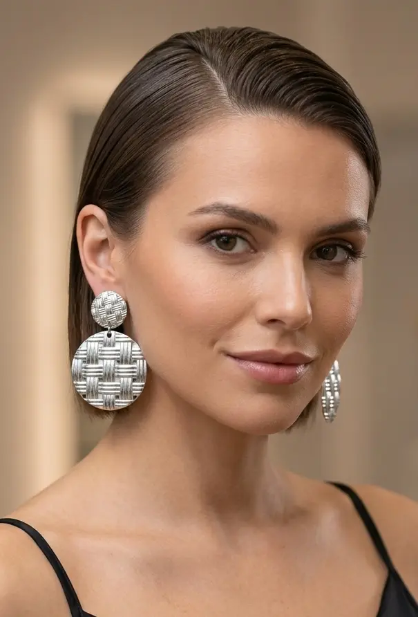 Boucle d'oreille clip Zahrae