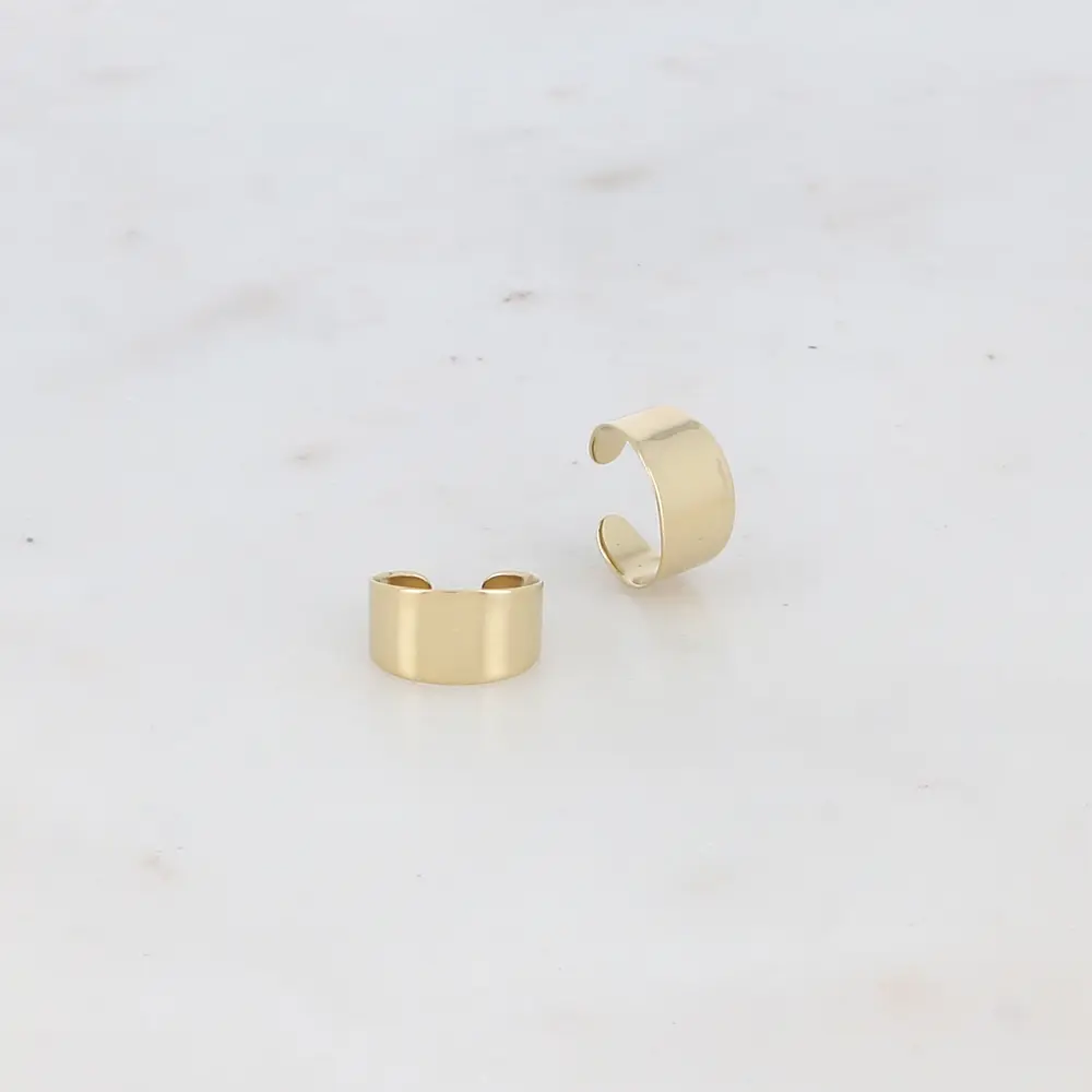Lot de 2 Ear Cuffs avec un effet miroir