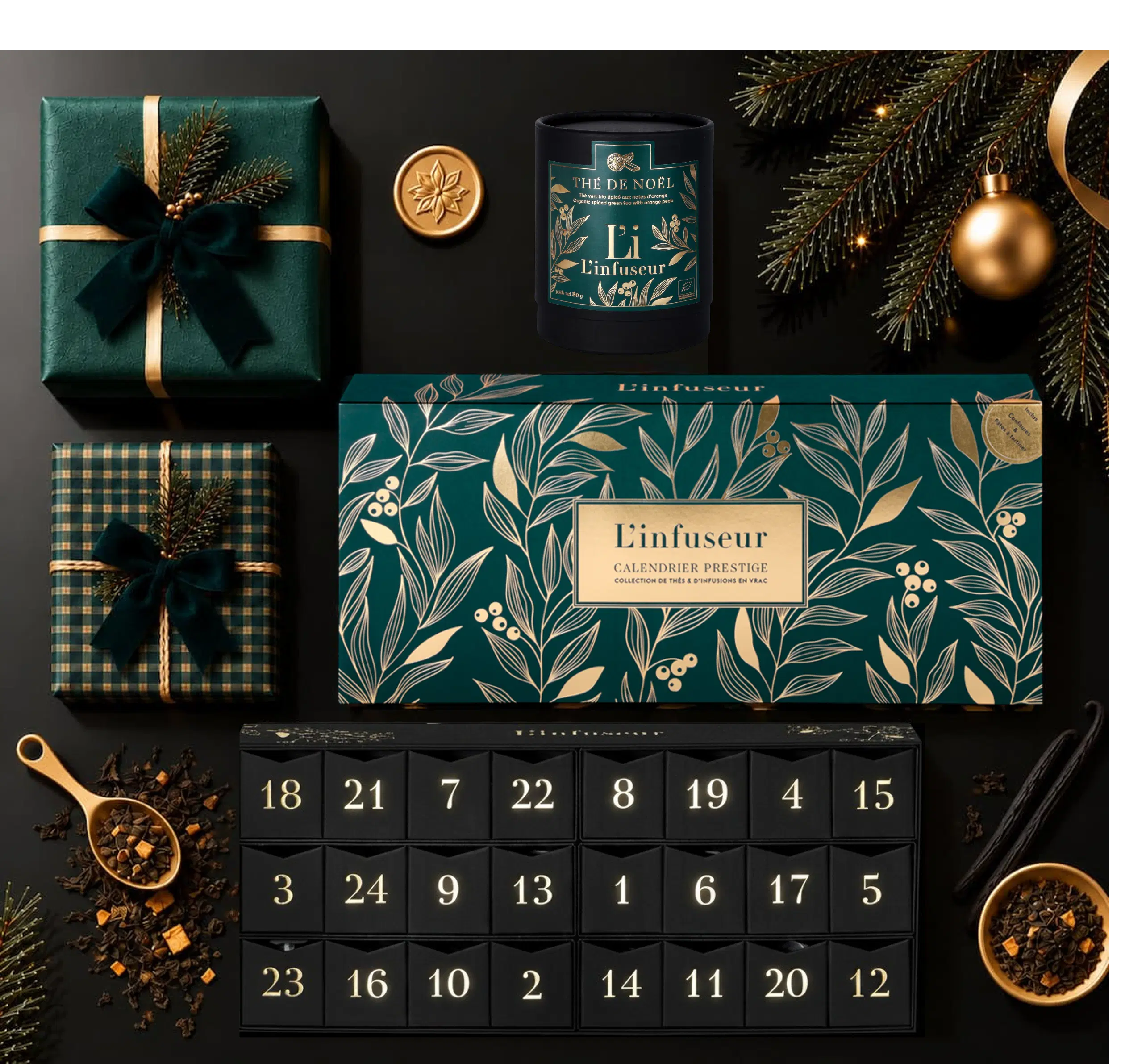 Christmas Collection 2026 Pack - Green Tea, Advent Calendars