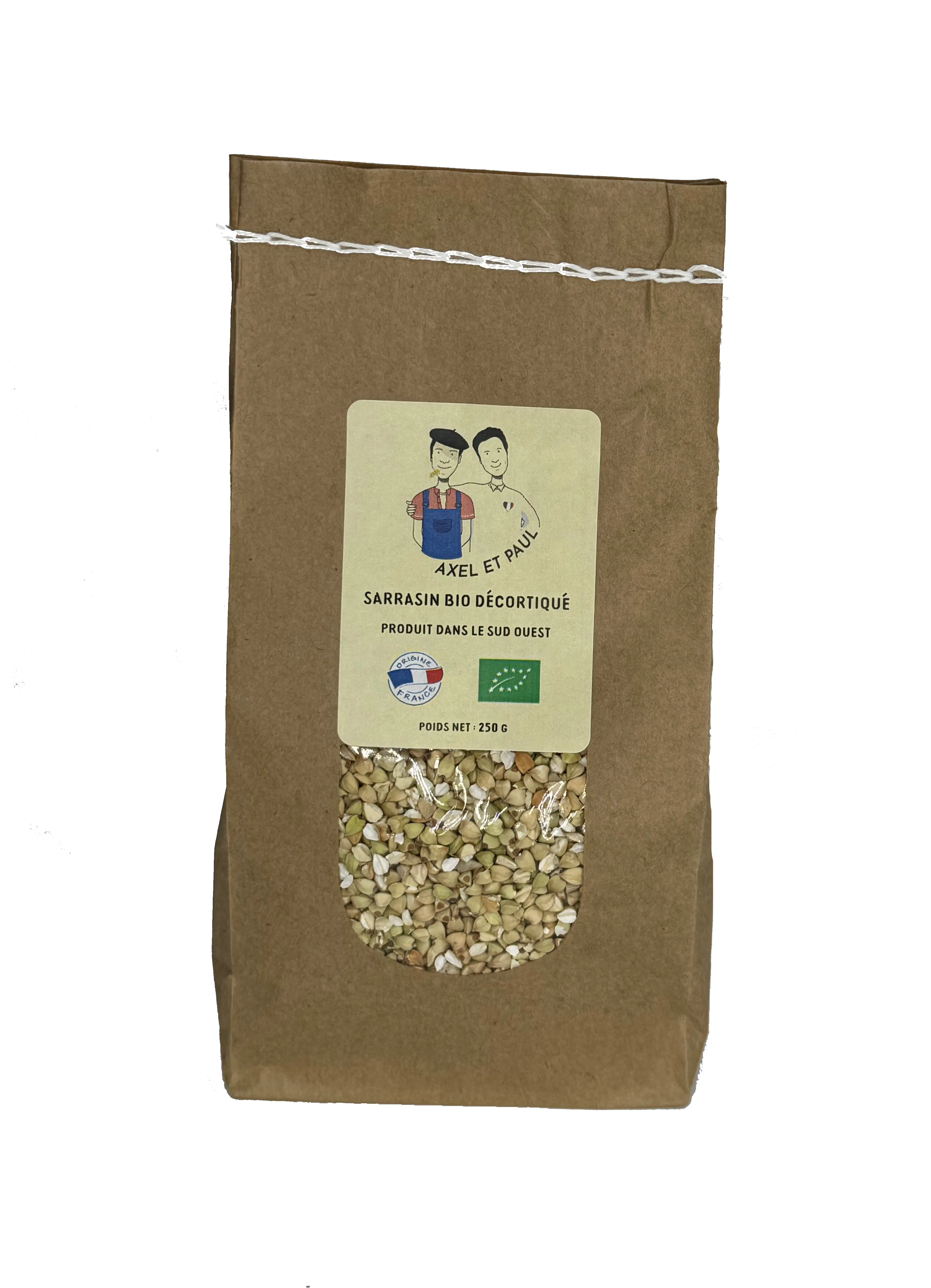 organic hulled buckwheat 250g