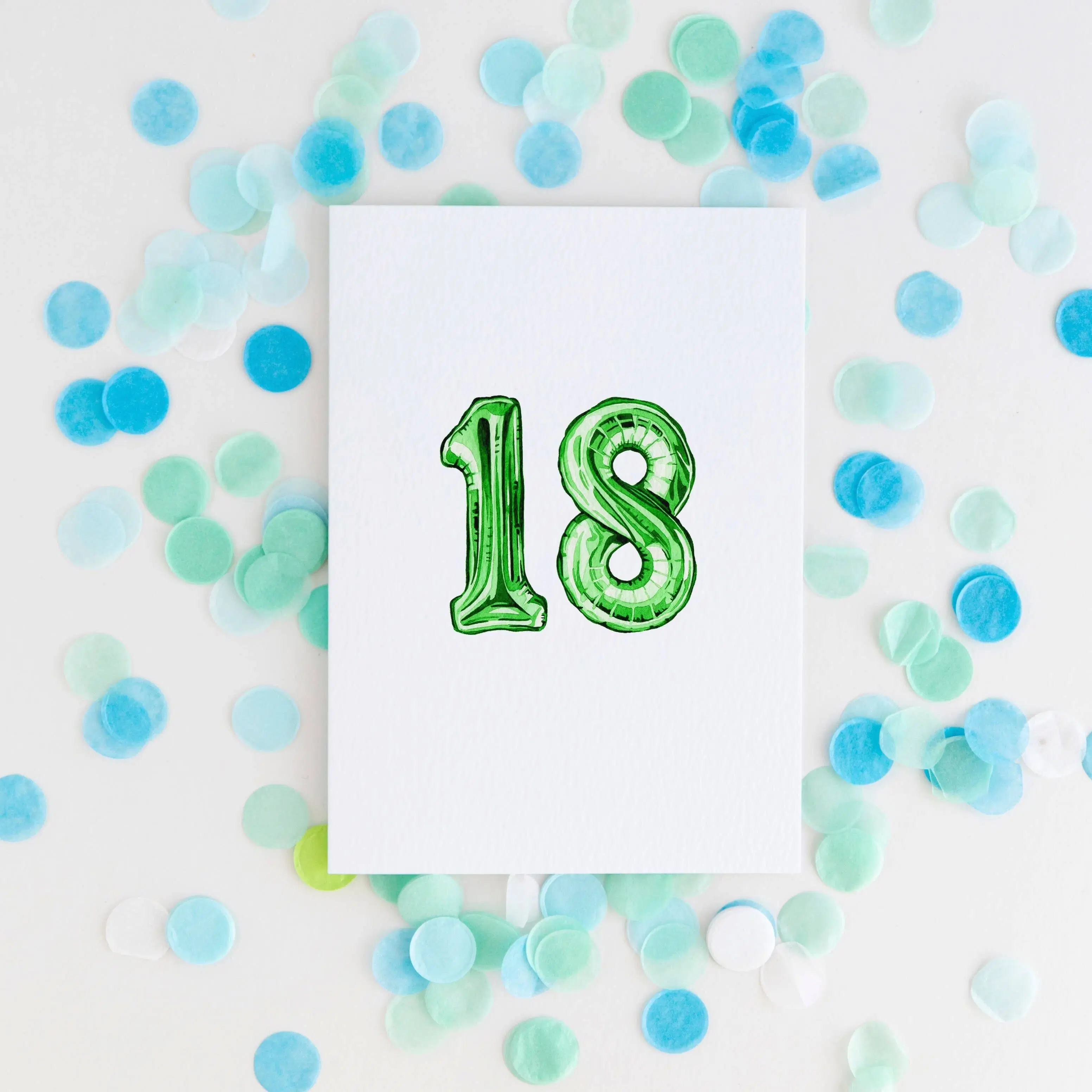 18 Greetings Card