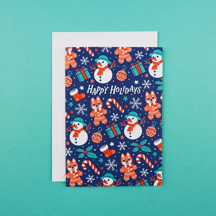 Gingerbread greeting card