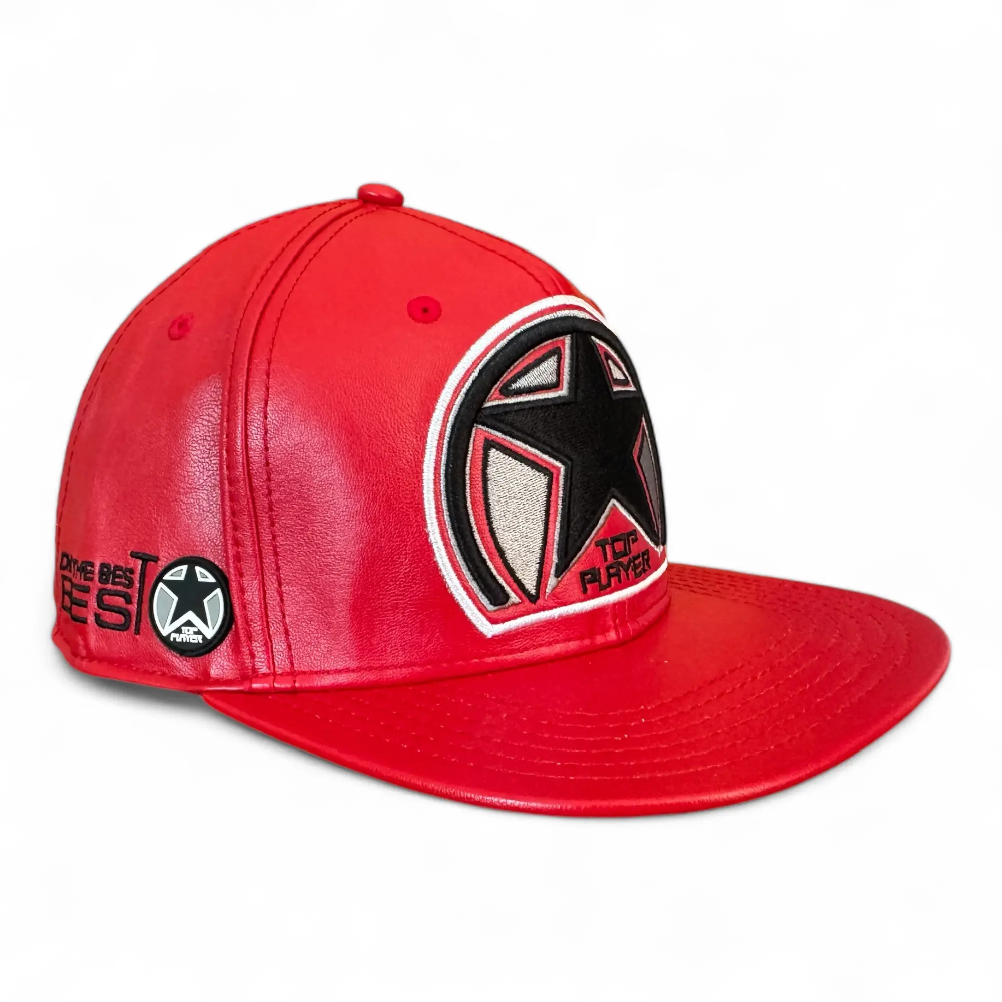 Snapback Top Player Red
