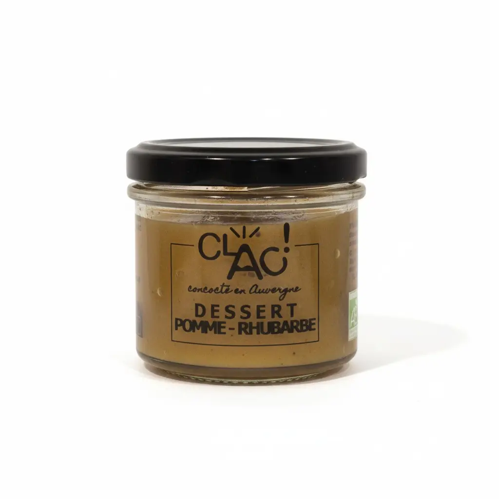 Apple and rhubarb dessert 100g