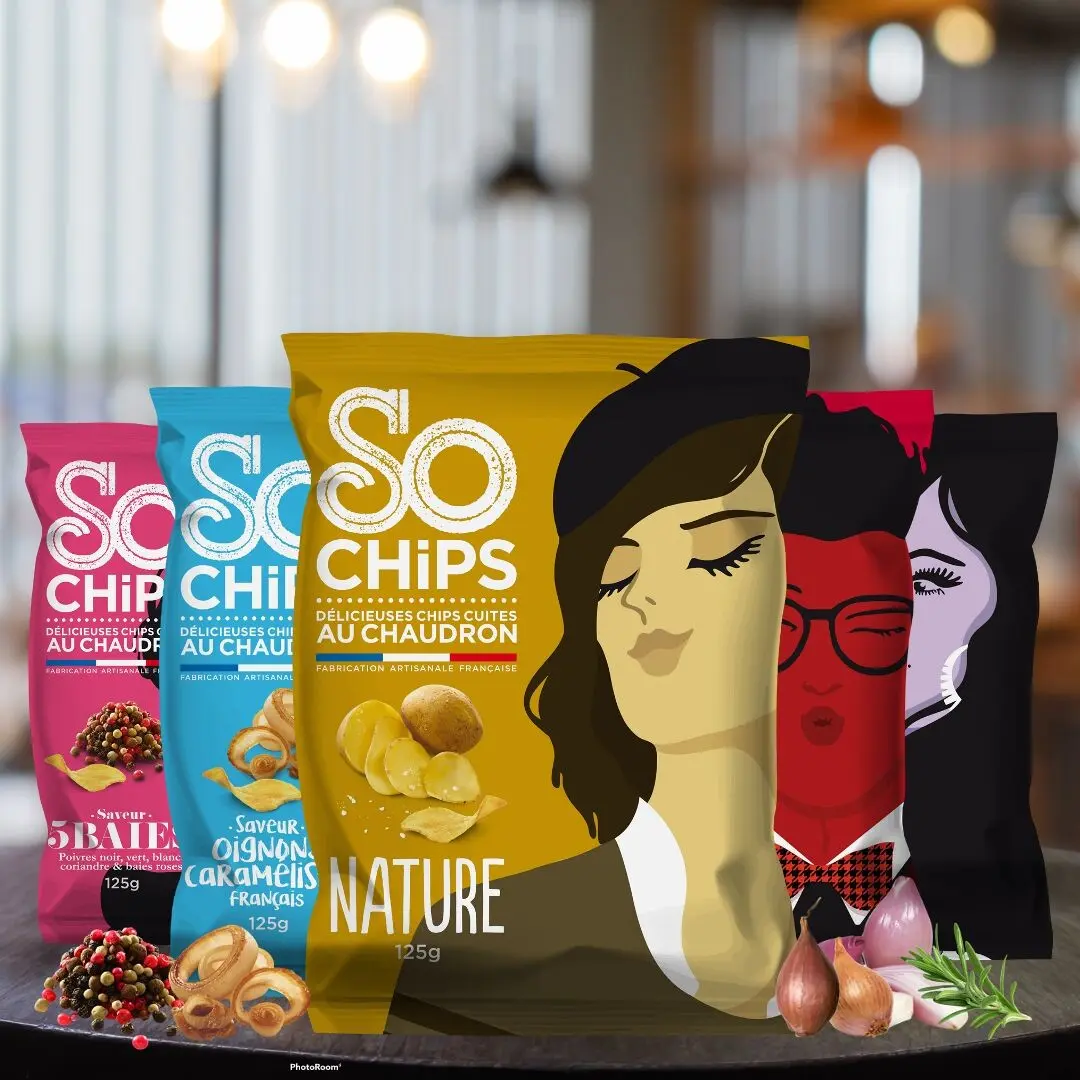 Crisps 125g Artisan Quality Label • Discovery PACK 5 recipes