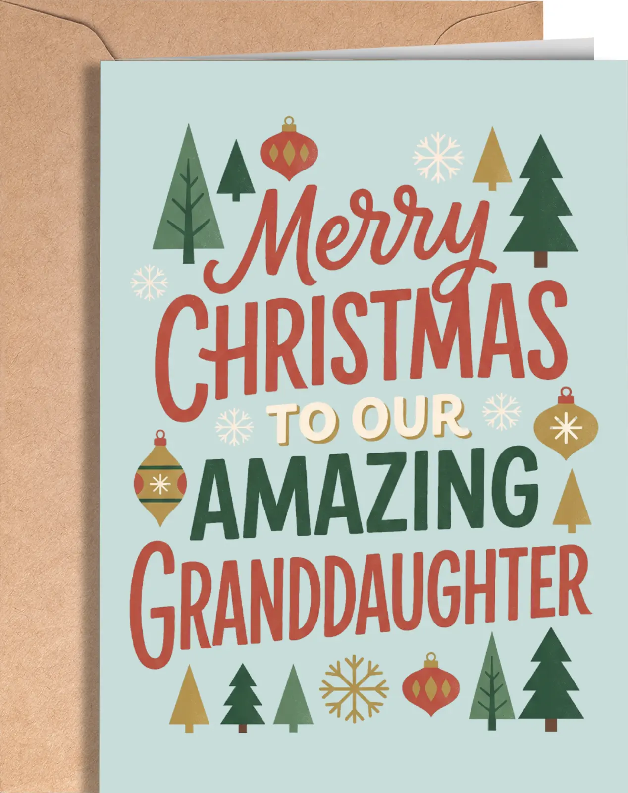 Granddaughter Birthday Card - Happy Birthday Card