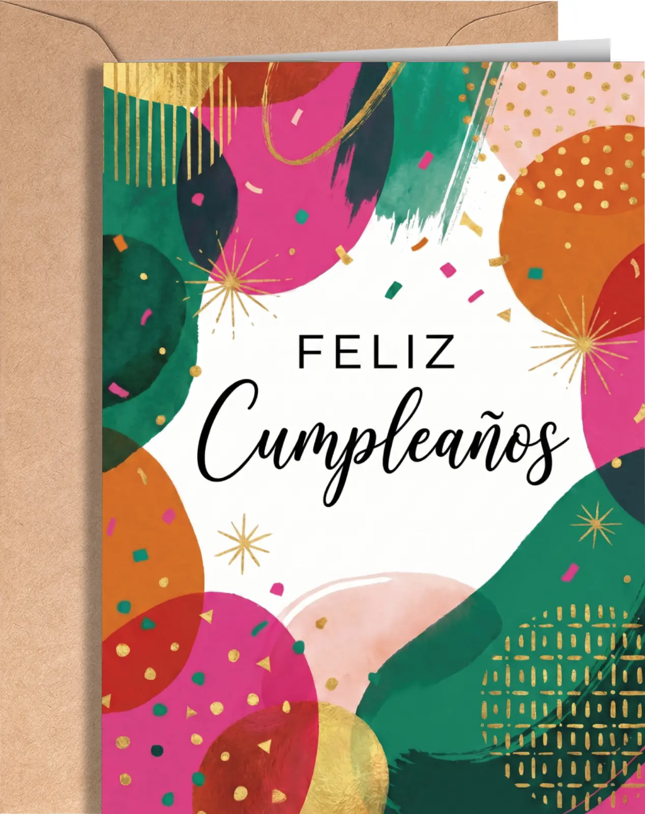 Spanish Birthday Card - Happy Birthday Greeting Cards