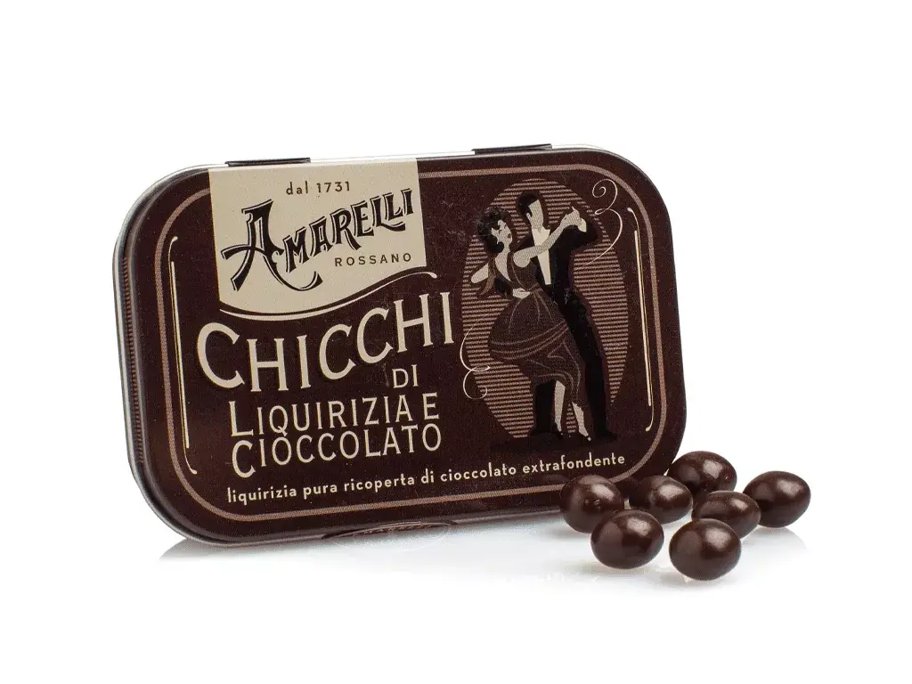 Liquorice & Dark Chocolate - BROWN 40g