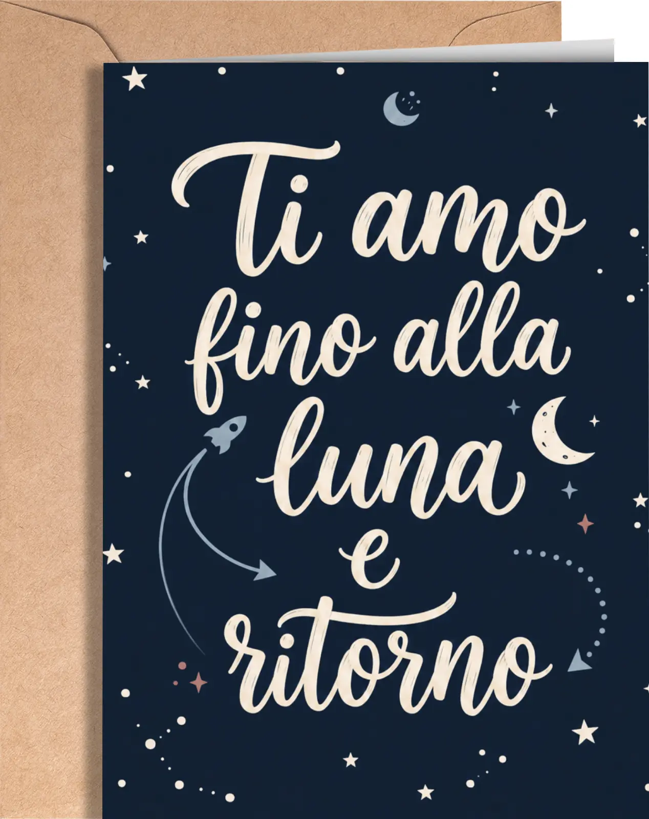 Italian Anniversary Card - Valentine's Day Card for Couples