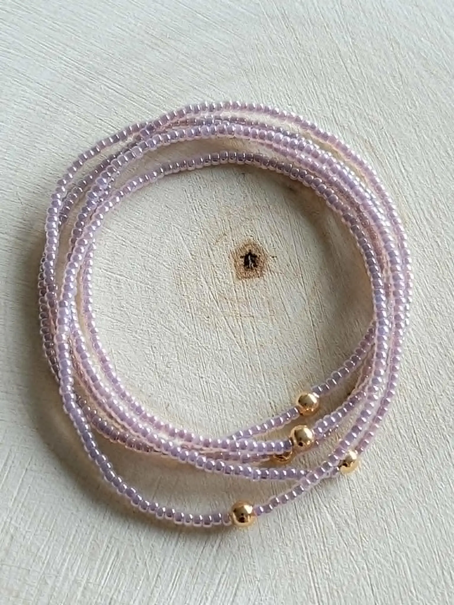 Set Miyuki armbanden Dusty Mauve 2615
