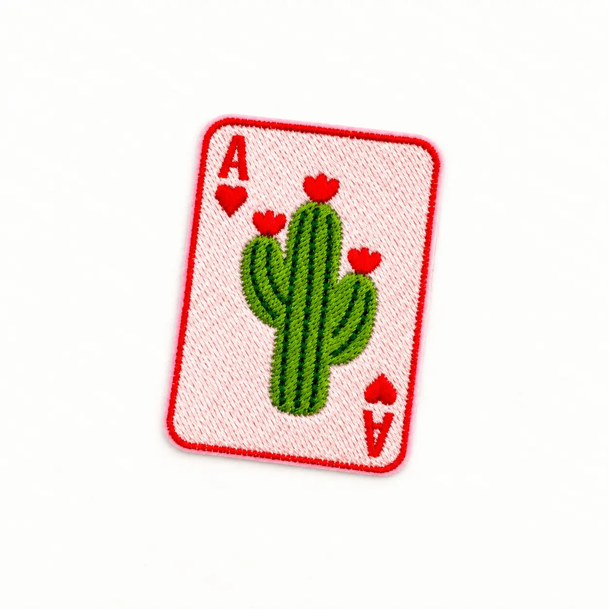 Patch « Cactus As de cœur » – Piquant mais tendre