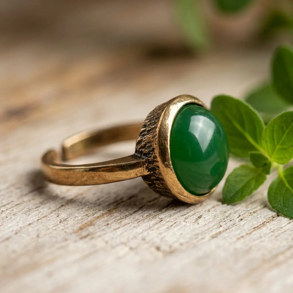 Gothic Jade Ring