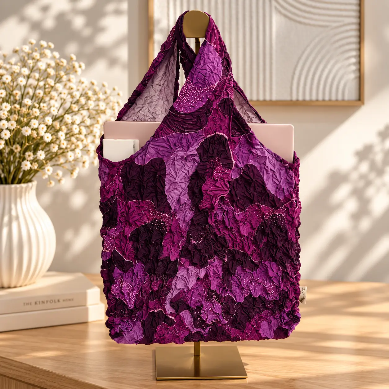 Magic bag Ultra Violet - Sac shopping extensible