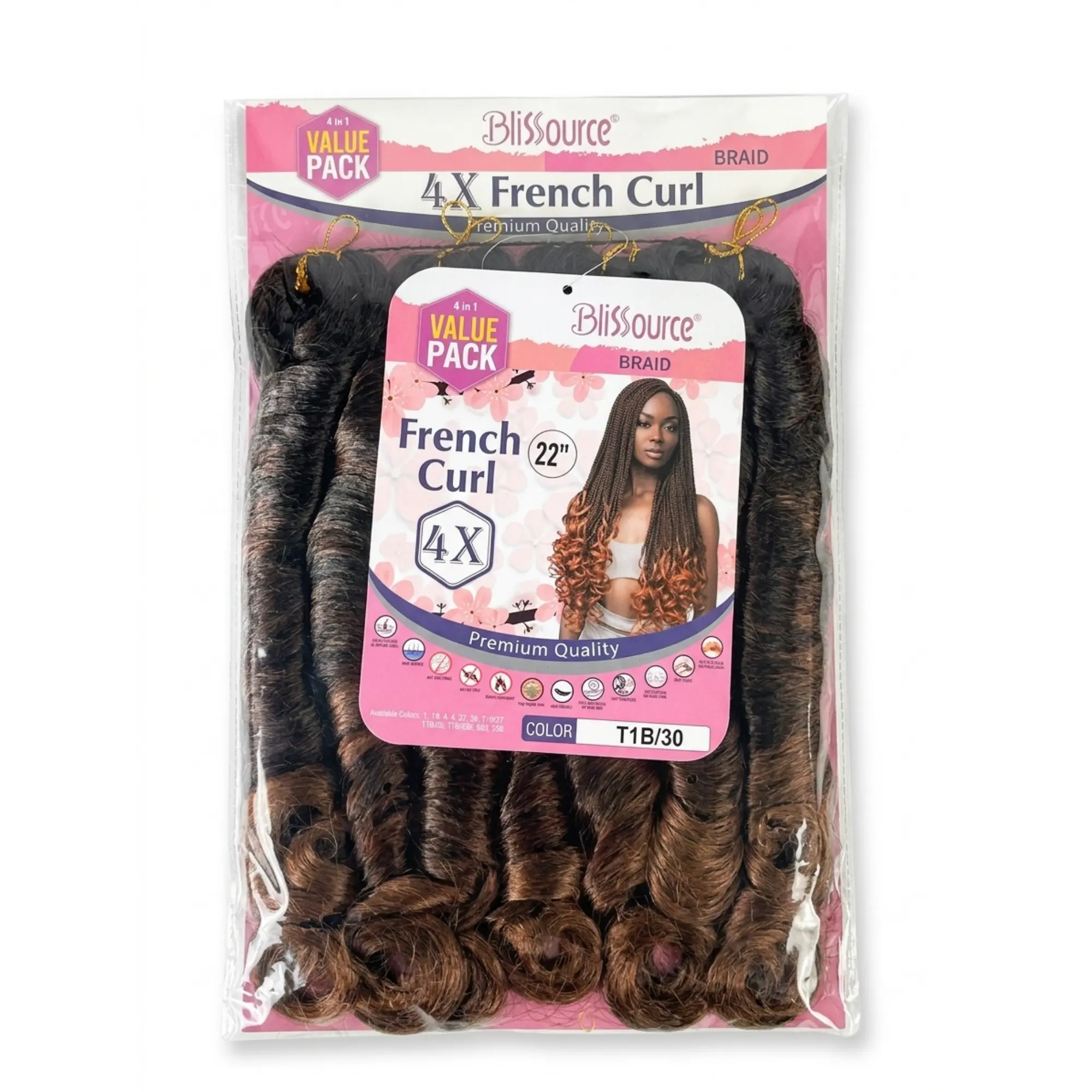 BliSSource 4X French Curl 22″