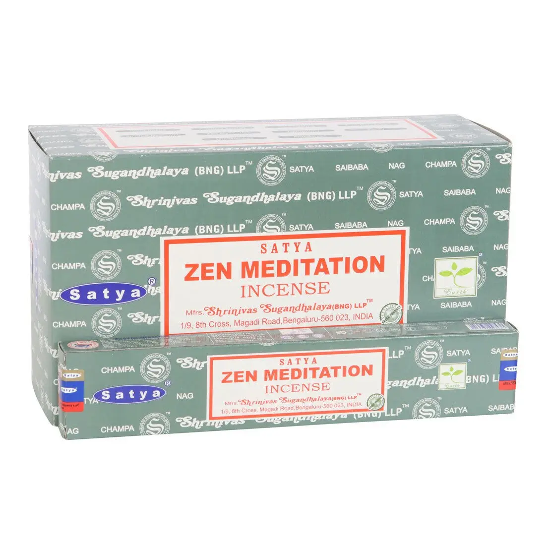 Set of 12 Zen Meditation Sticks by Satya (12/50)