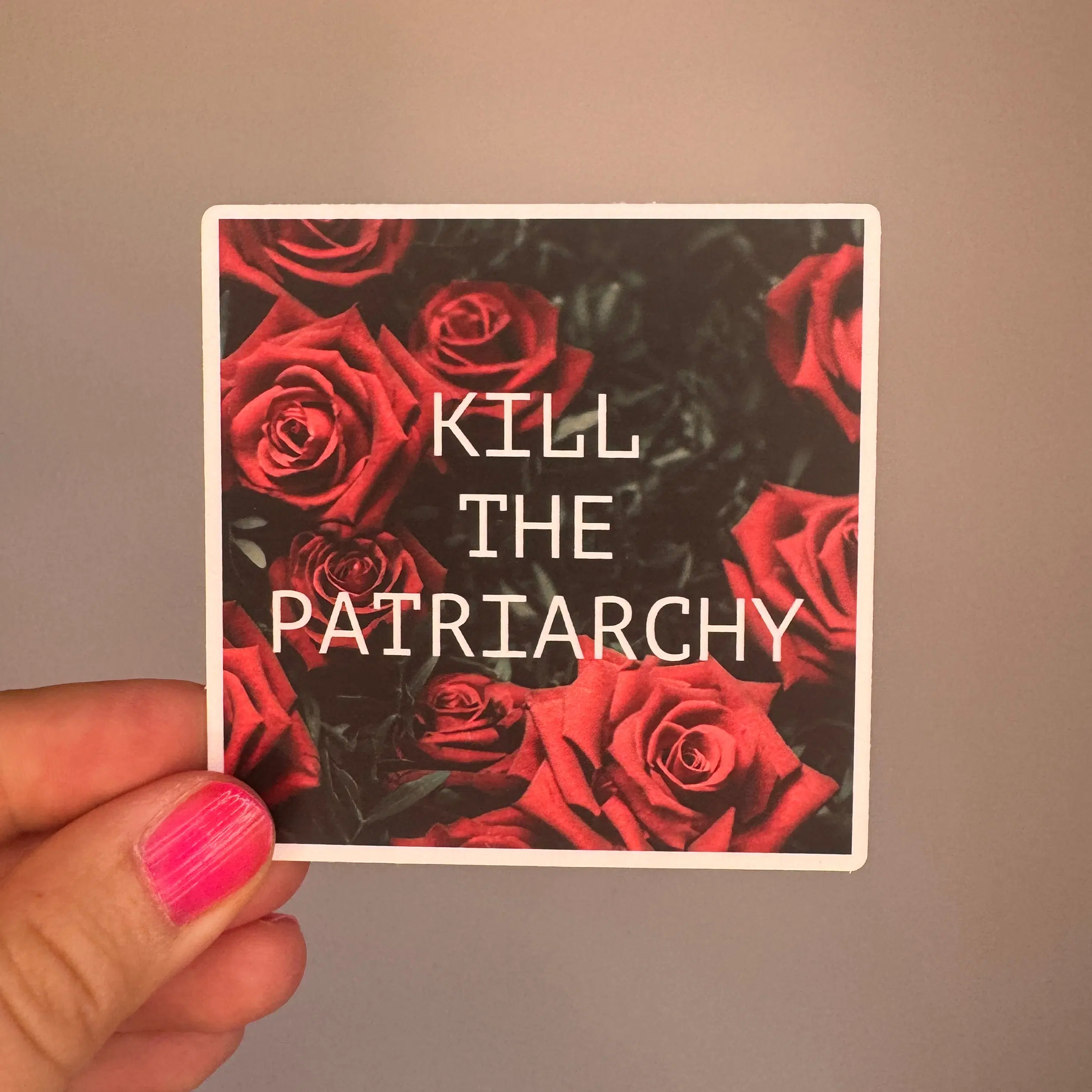 Kill the patriarchy Sticker