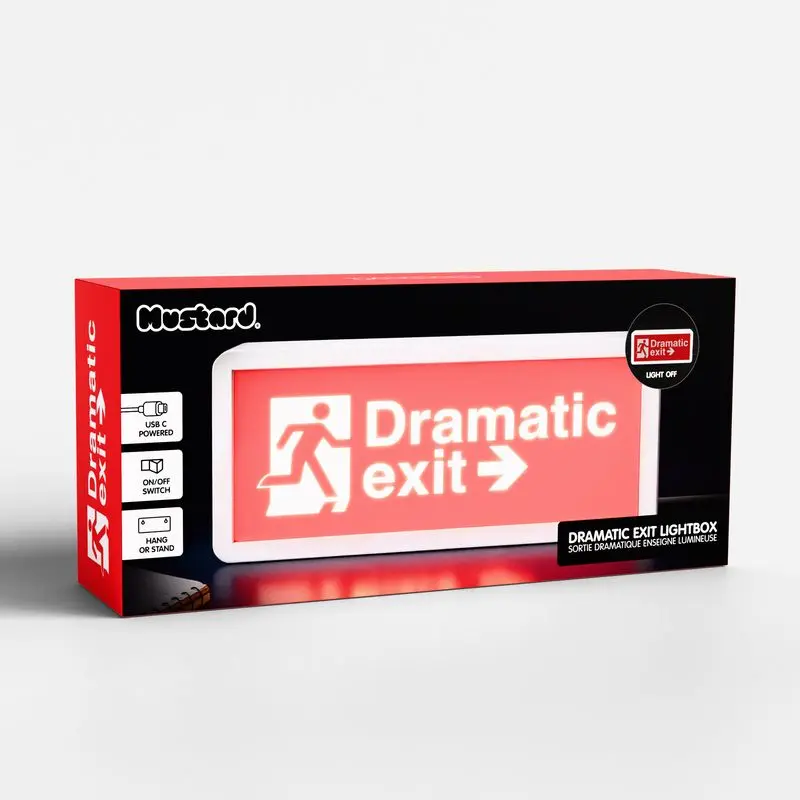 Dramatic Exit Box Light