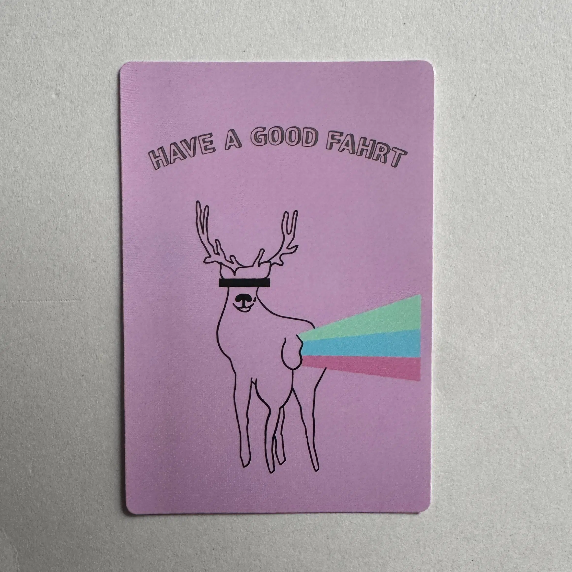 Have a good fahrt Sticker