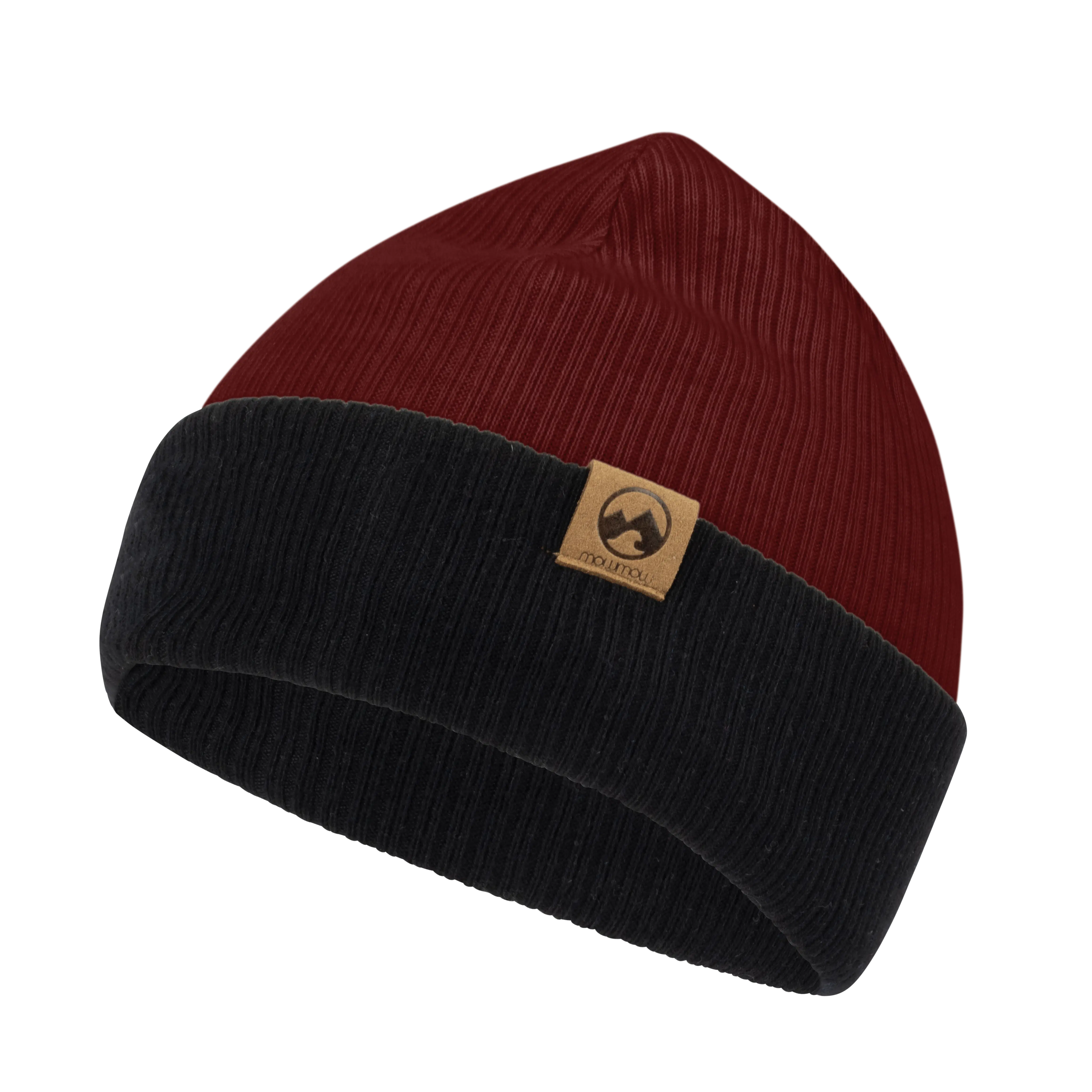 Orca - merino - black/red