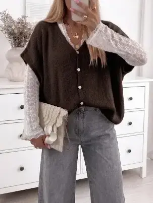 Pull Gilet Large - 21486