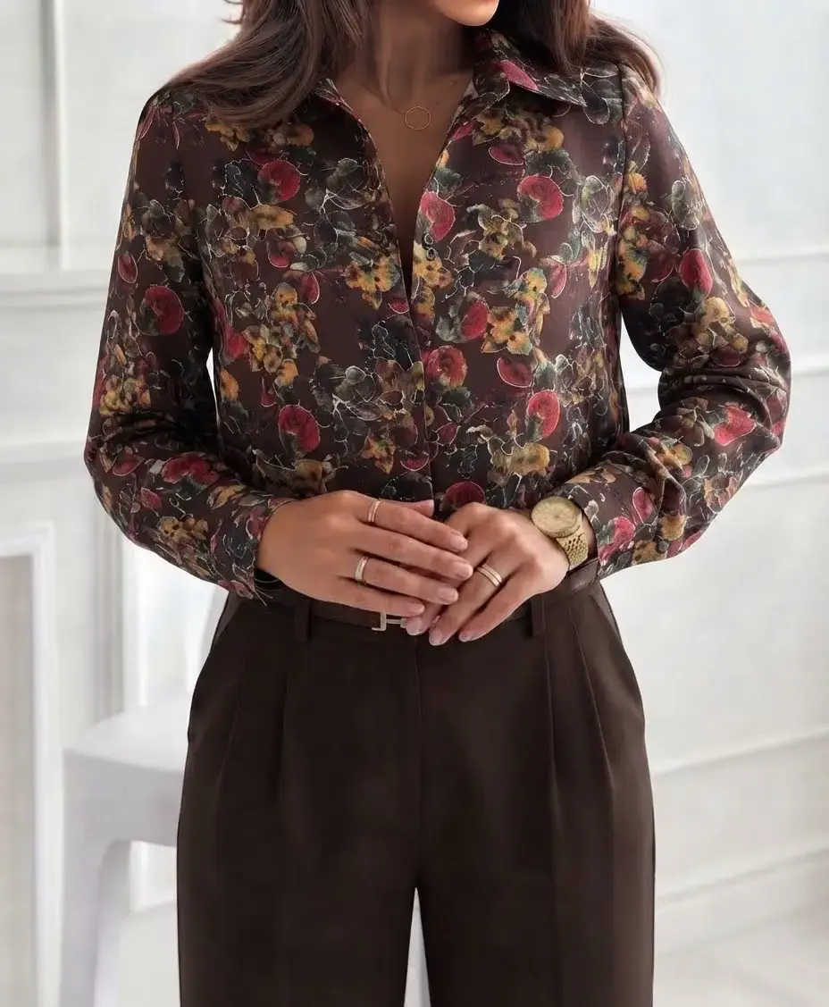 Chemise imprimée - 9701-1