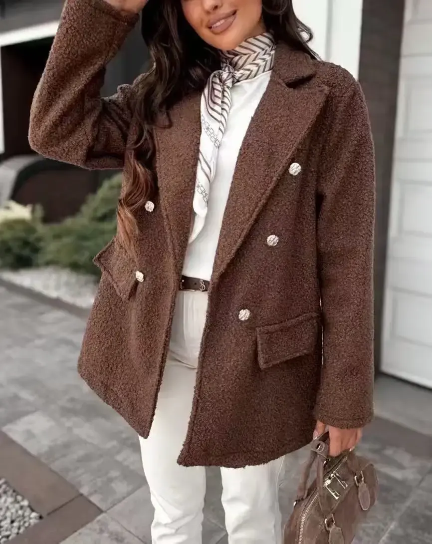 Manteau bouclé - 7668