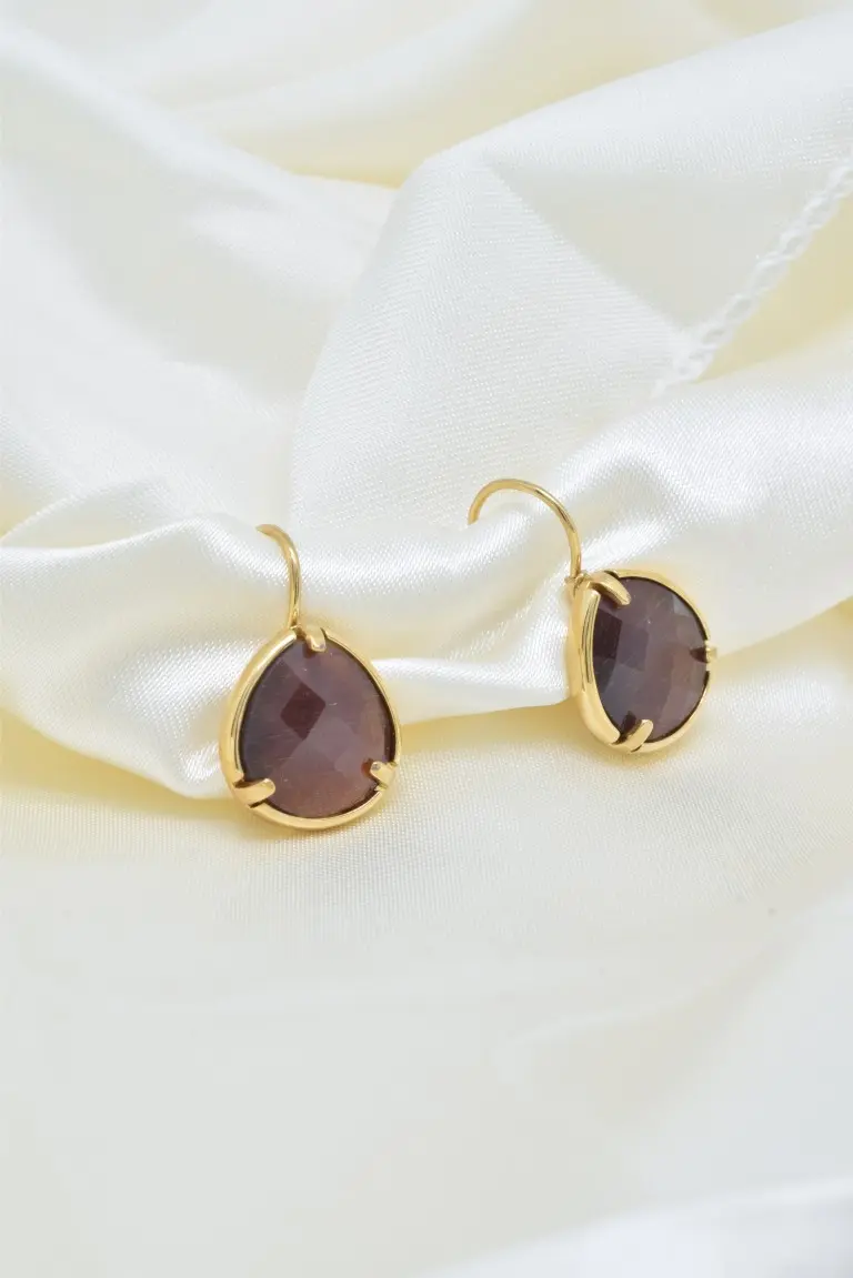 Boucles d'oreilles en acier inoxydable - BO100568OR-MA