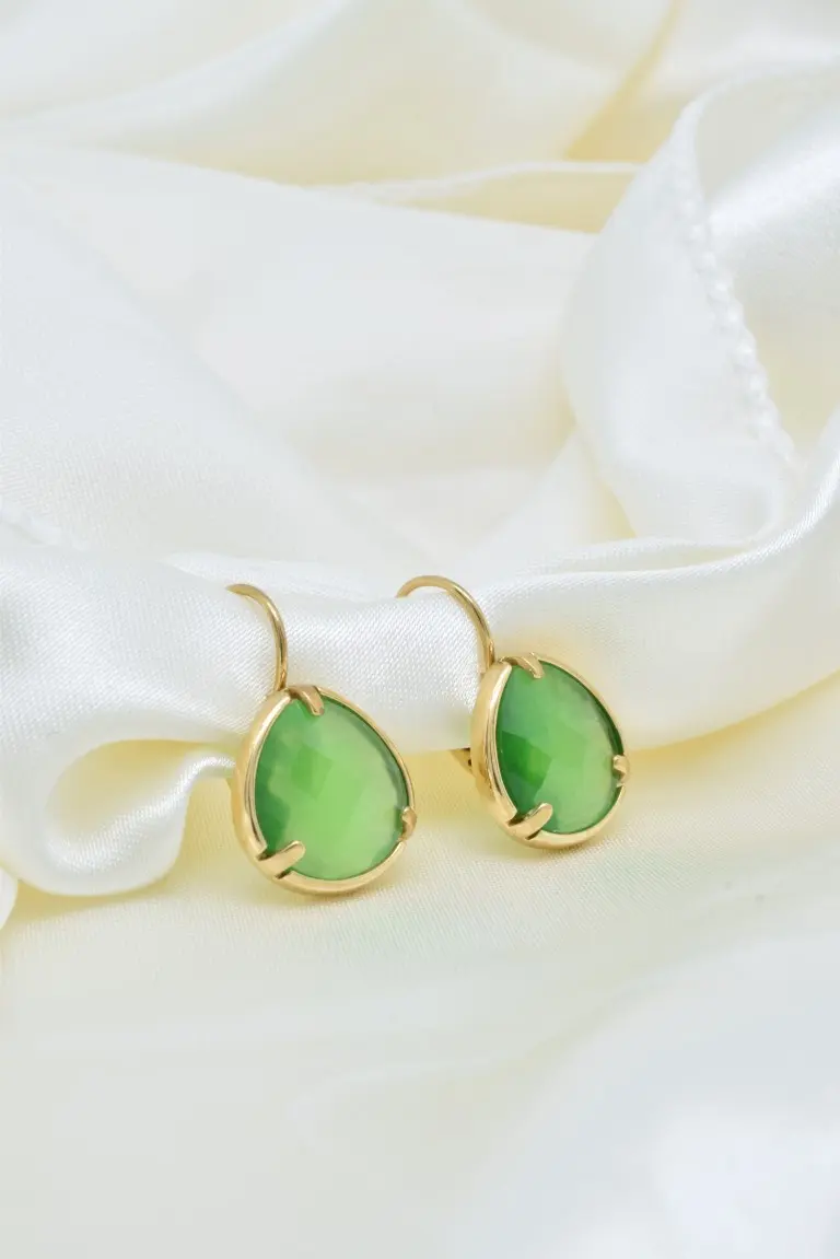 Boucles d'oreilles en acier inoxydable - BO100568OR-VR