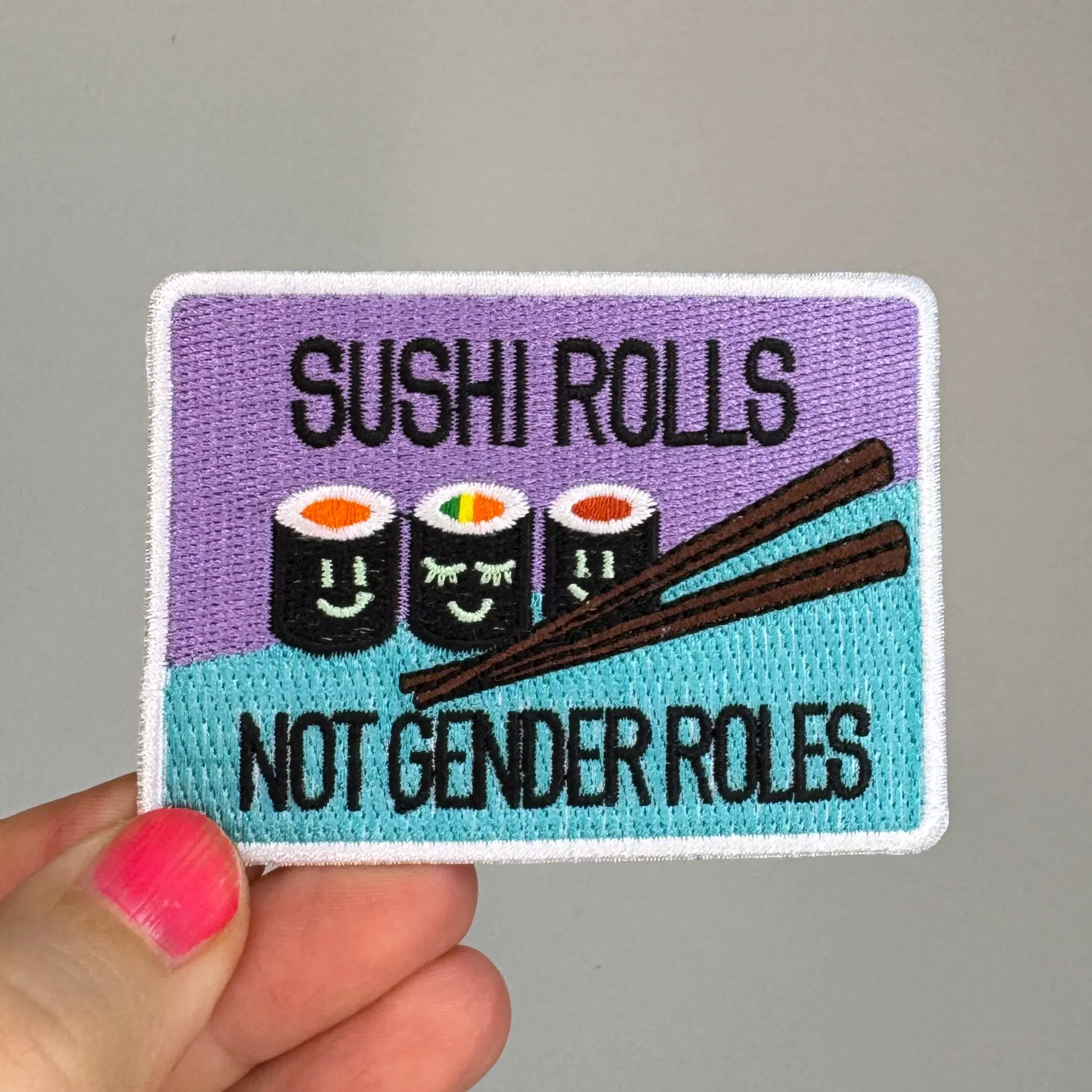Sushi rolls not gender roles Patch