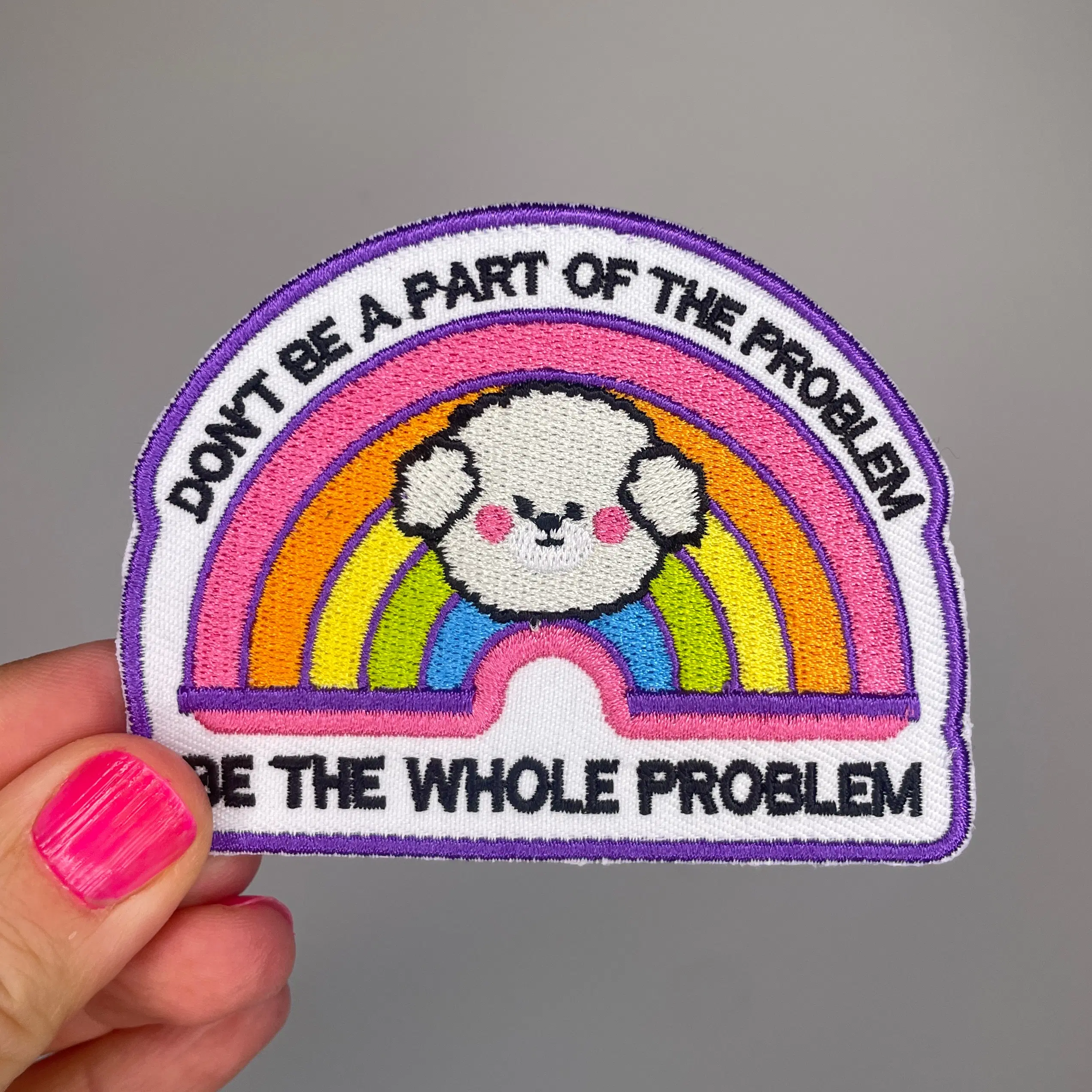 Don't be a part of the problem Patch