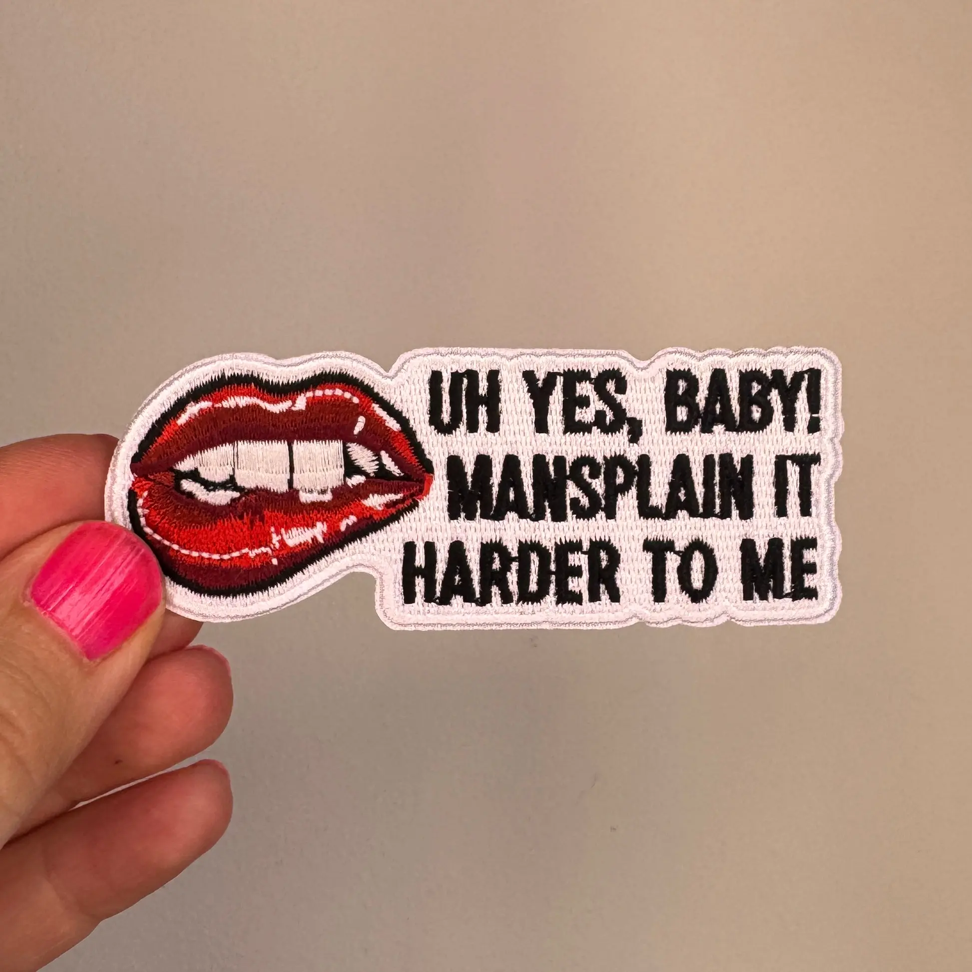 Uh yes baby mansplain it harder to me Patch