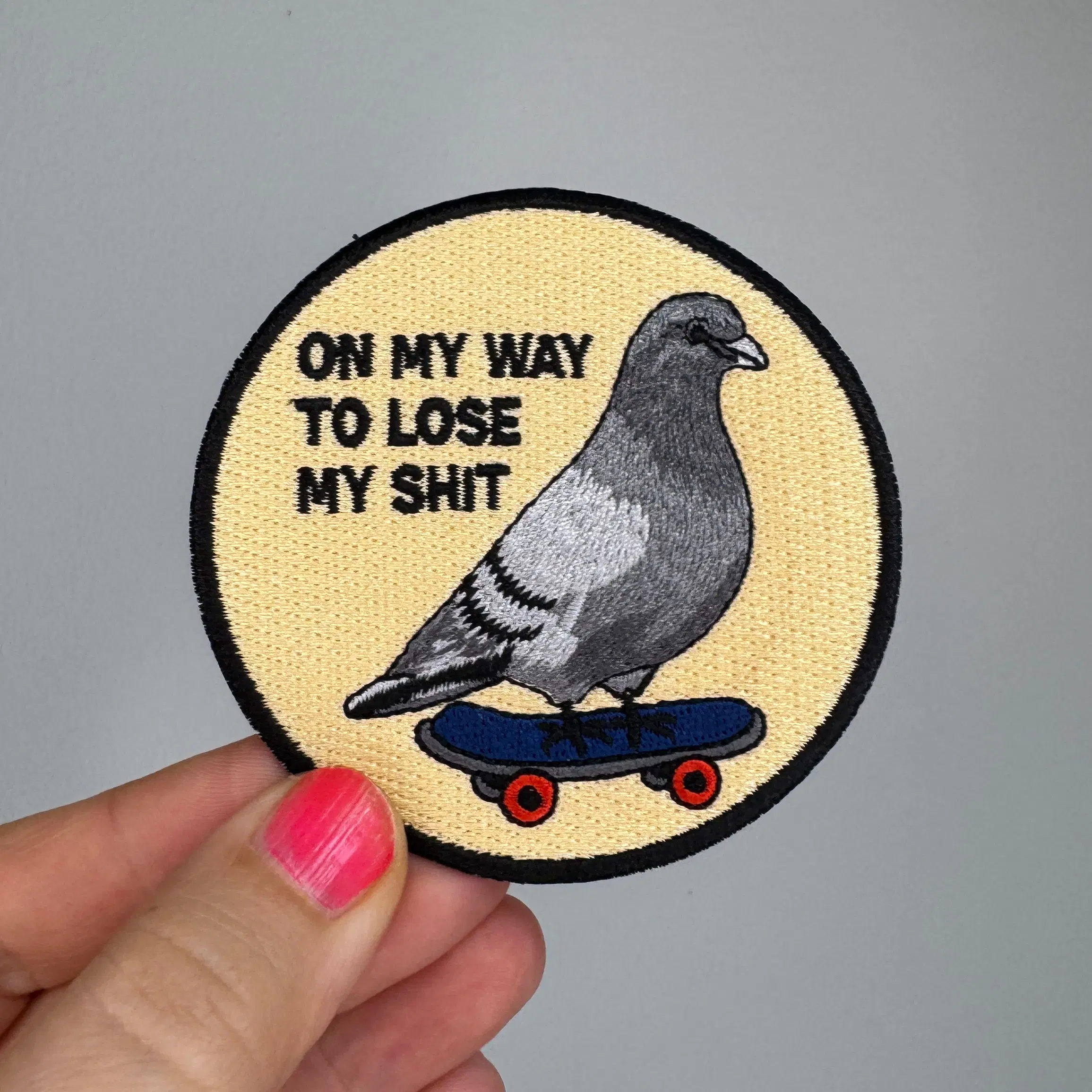 On my way to lose my shit Patch