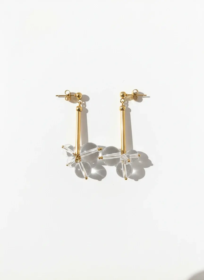 Matins parisiens - Boucles d'oreilles Evanescence #02 - Idée cadeau - Création & fabrication françaises