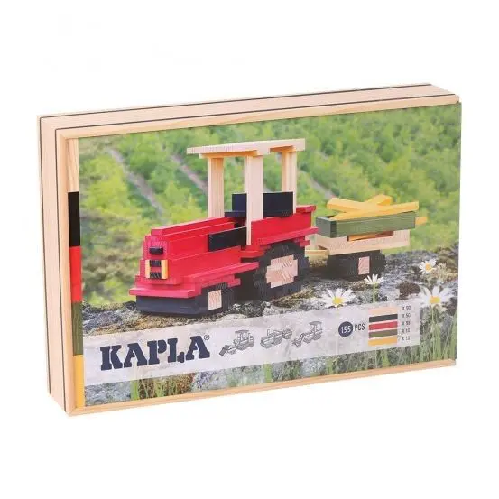KAPLA - Tractor Case - Natural, Black, Red, Yellow, Green