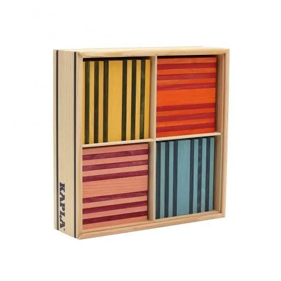 KAPLA - 100 Planks Octocolor Case