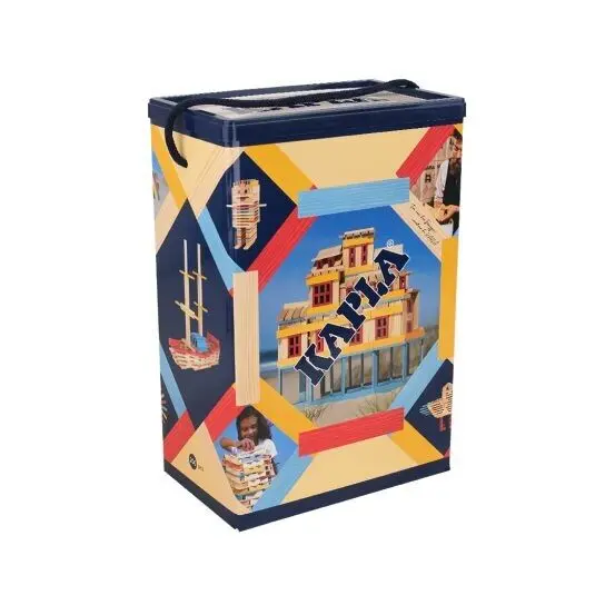KAPLA - 200 Summer Box Edition Blue, Yellow, Red, natural