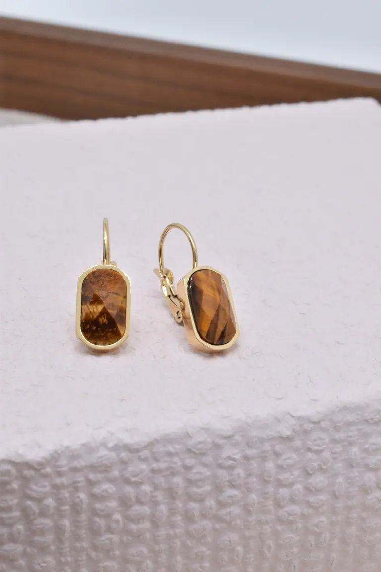 Boucles d'oreilles en acier inoxydable - BO210105OR-MA