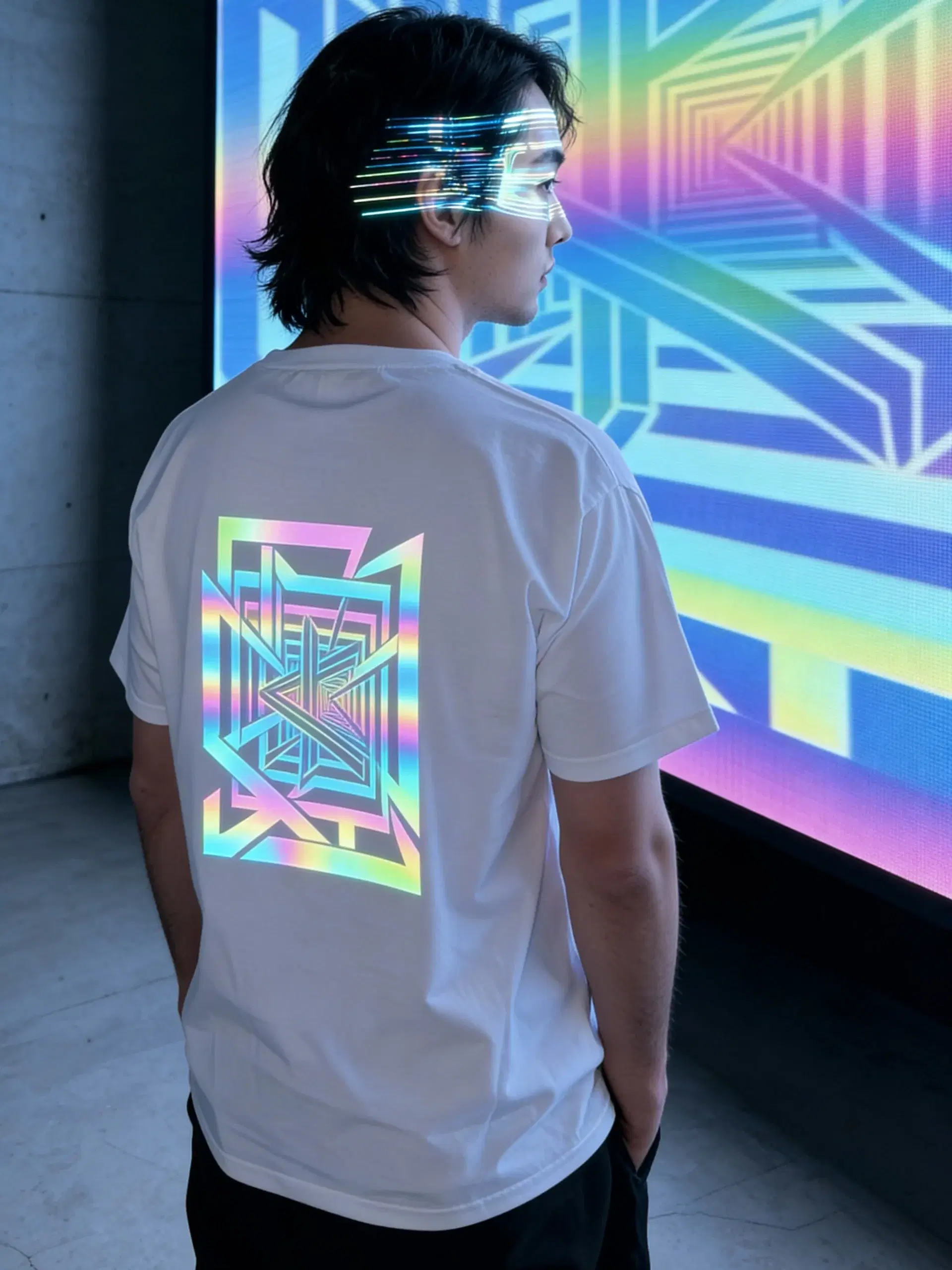 T-Shirt Optical Tunnel - Kanten